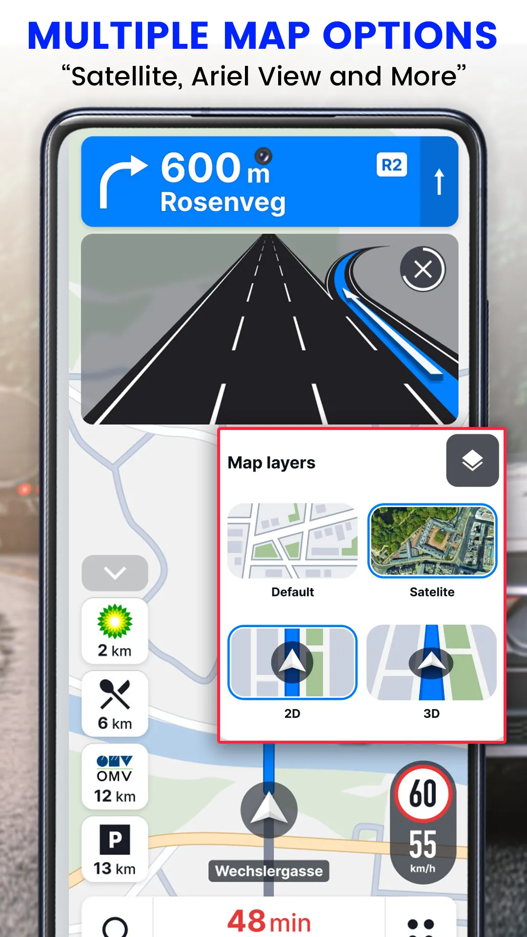 GPS Navigation Globe Map 3D | Indus Appstore | Screenshot