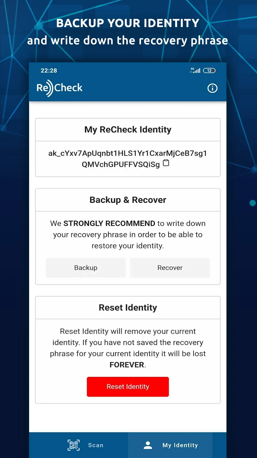 My ReCheck | Indus Appstore | Screenshot