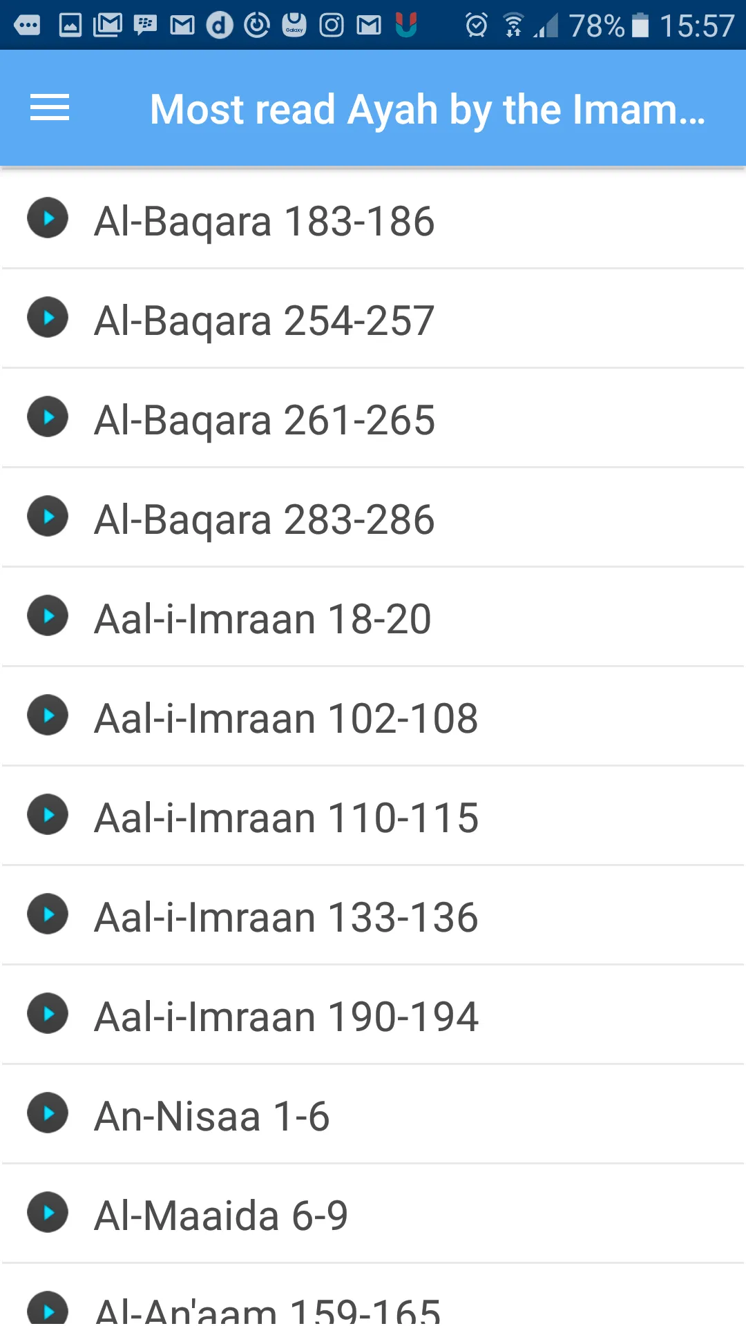 Ayat Populer | Indus Appstore | Screenshot