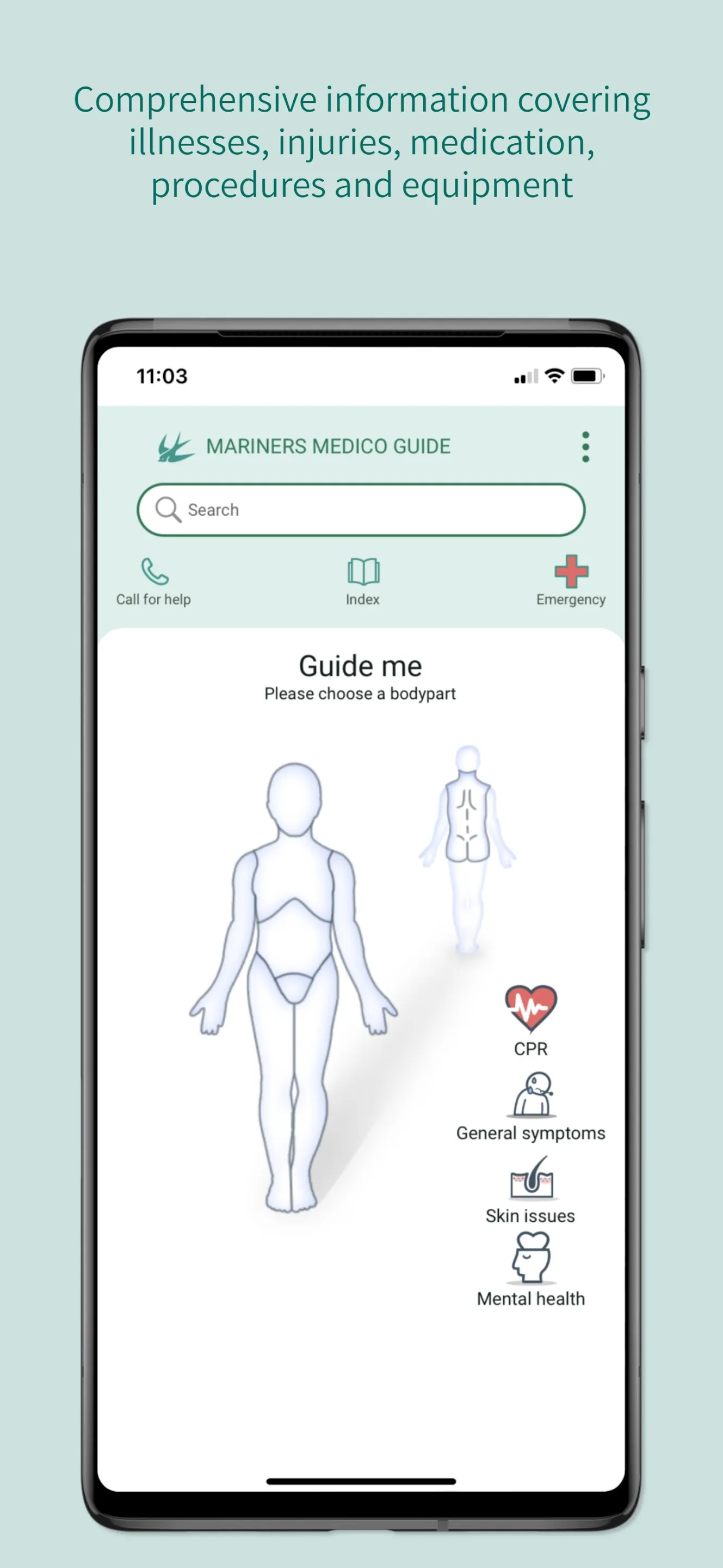 Mariners Medico Guide | Indus Appstore | Screenshot