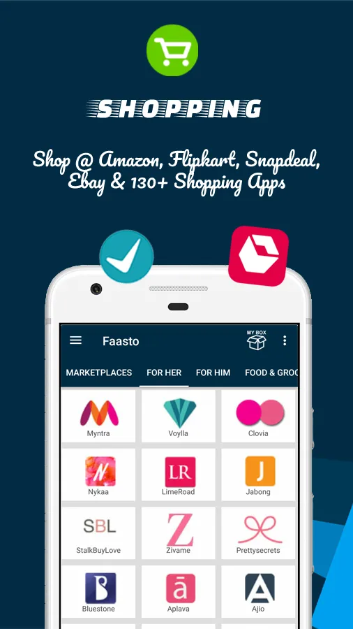 All Shopping Apps, Social & So | Indus Appstore | Screenshot