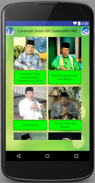 Ceramah KH Zainuddin MZ | Indus Appstore | Screenshot