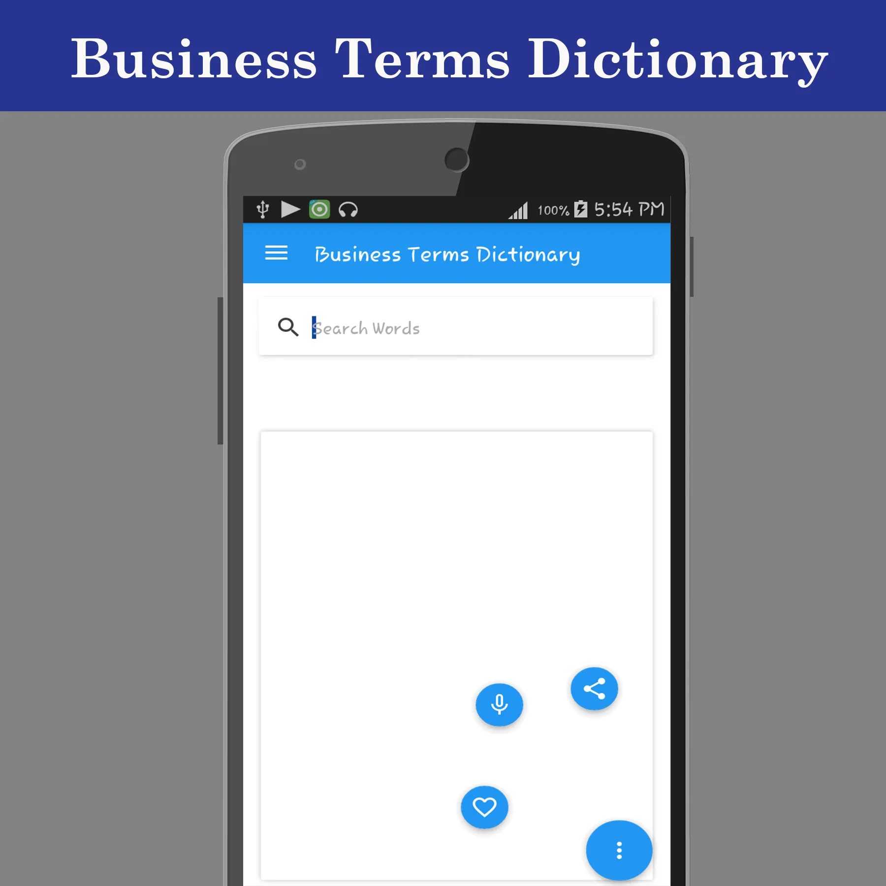 Business Terms Dictionary | Indus Appstore | Screenshot