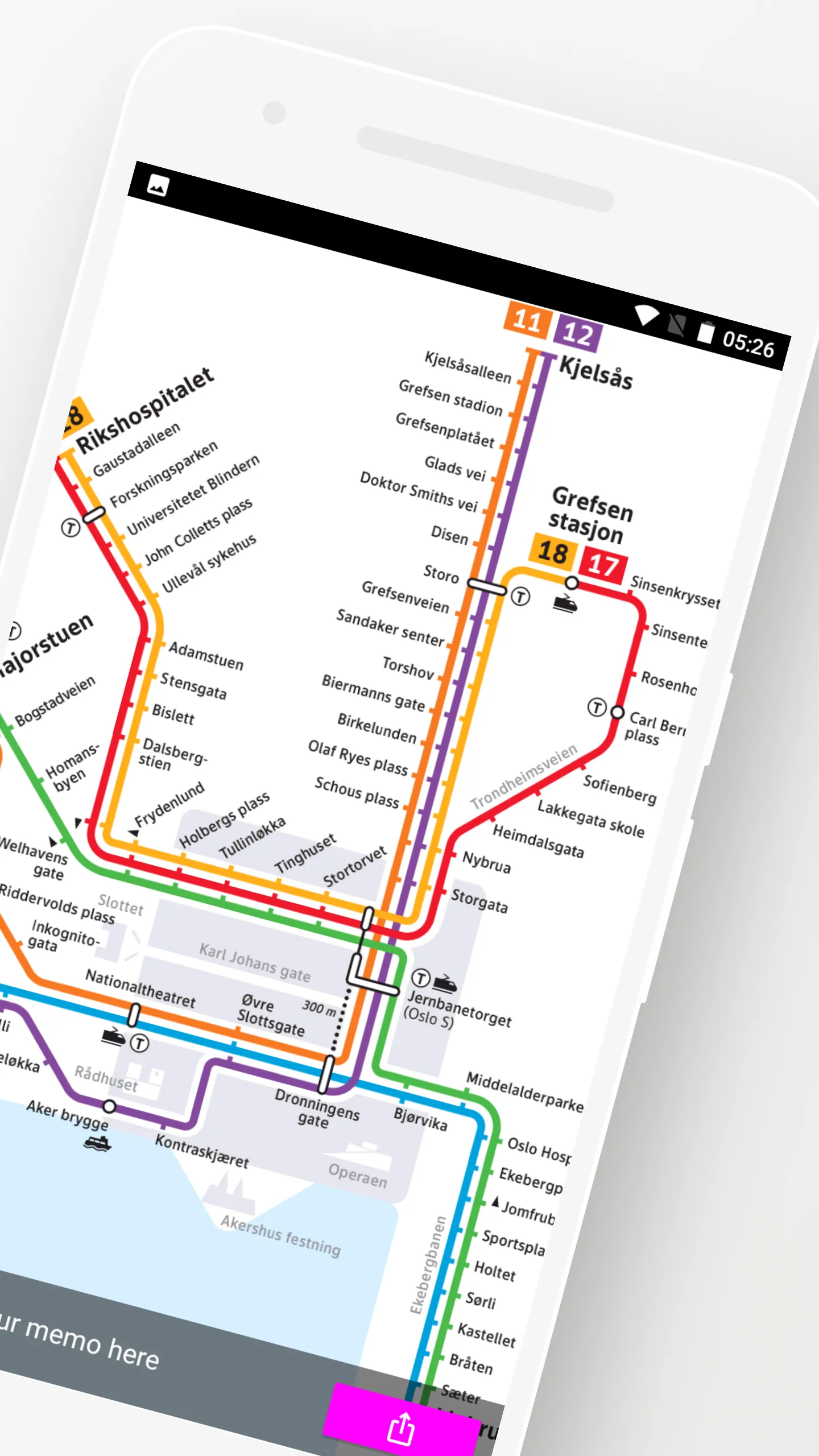 Oslo Metro Bus Travel Guide | Indus Appstore | Screenshot