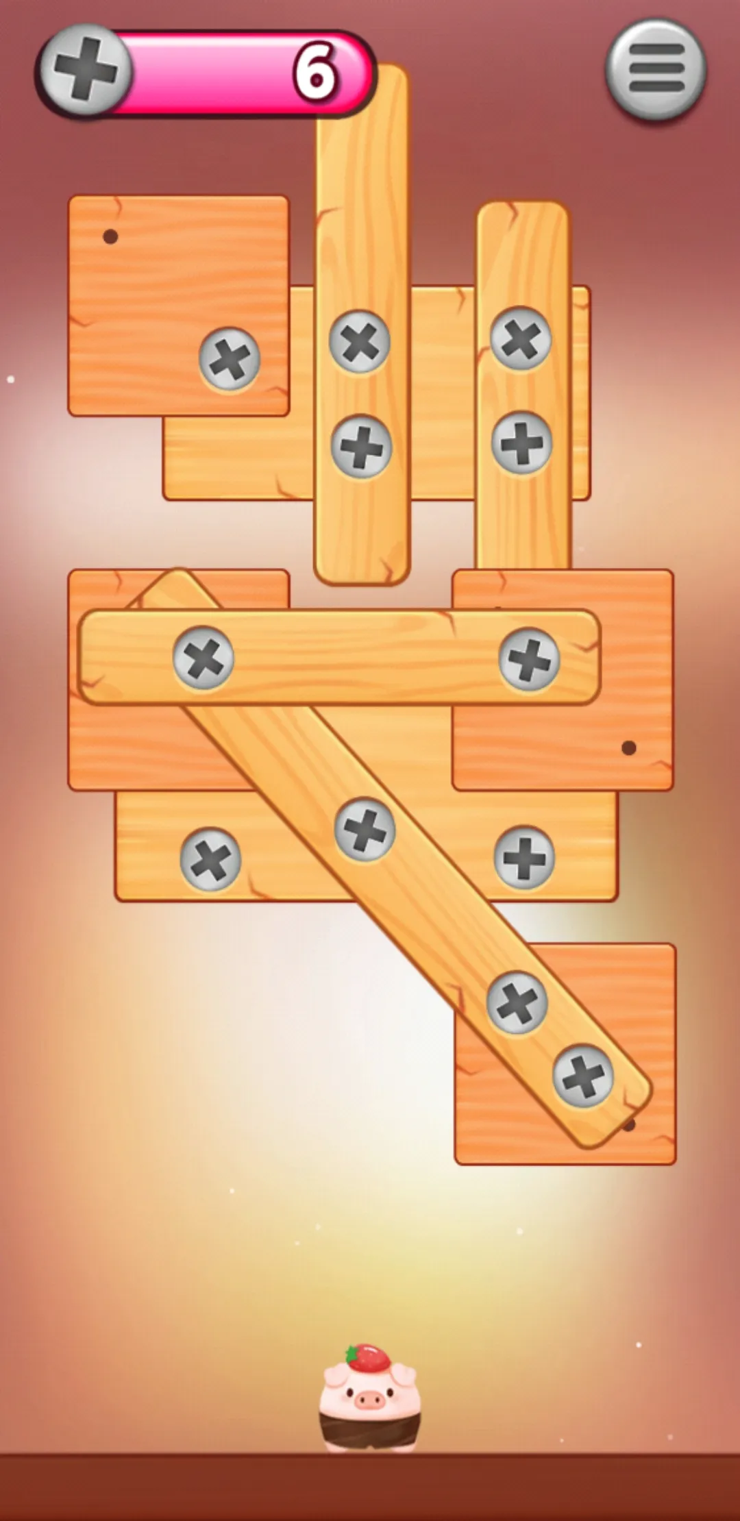 UnScrew It: Save the pig! | Indus Appstore | Screenshot