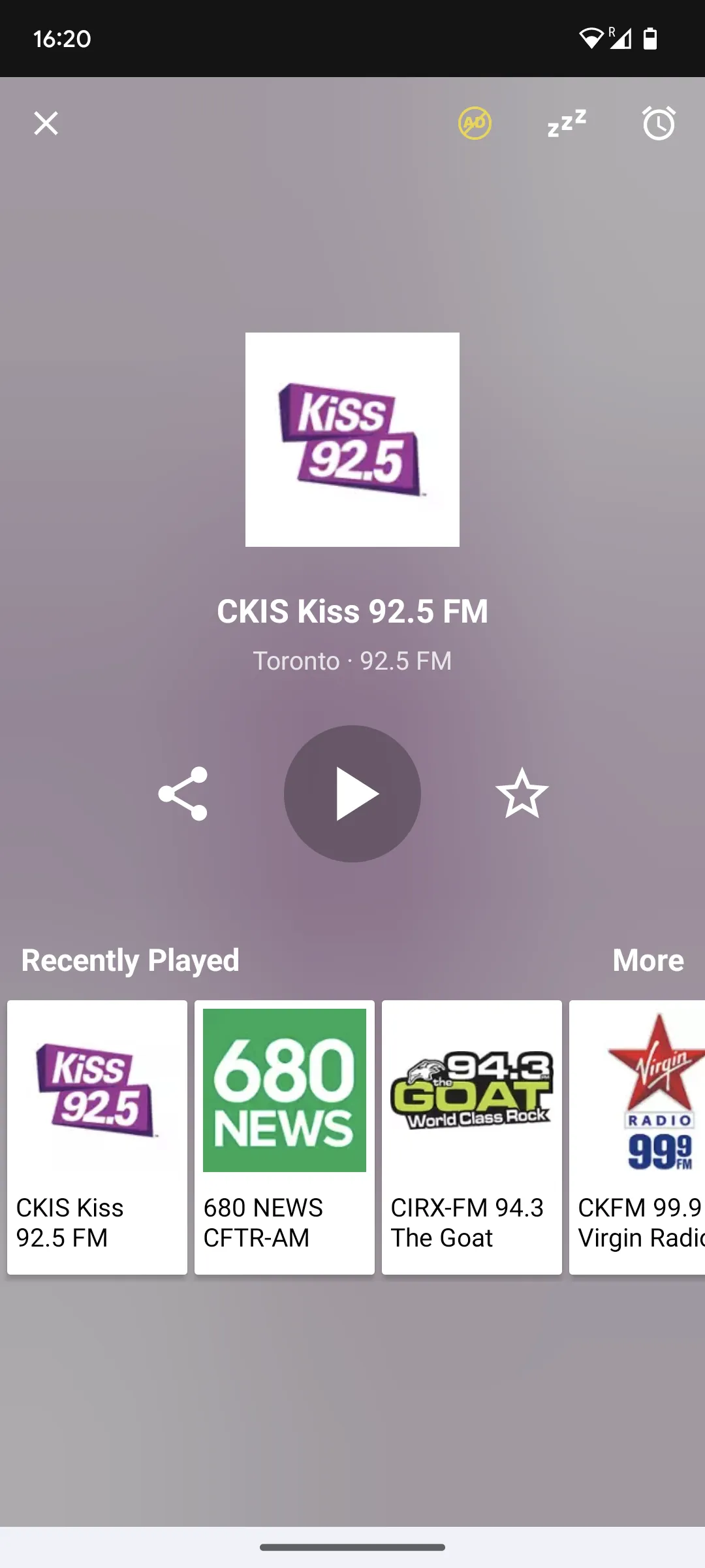 Radio FM Canada | Indus Appstore | Screenshot