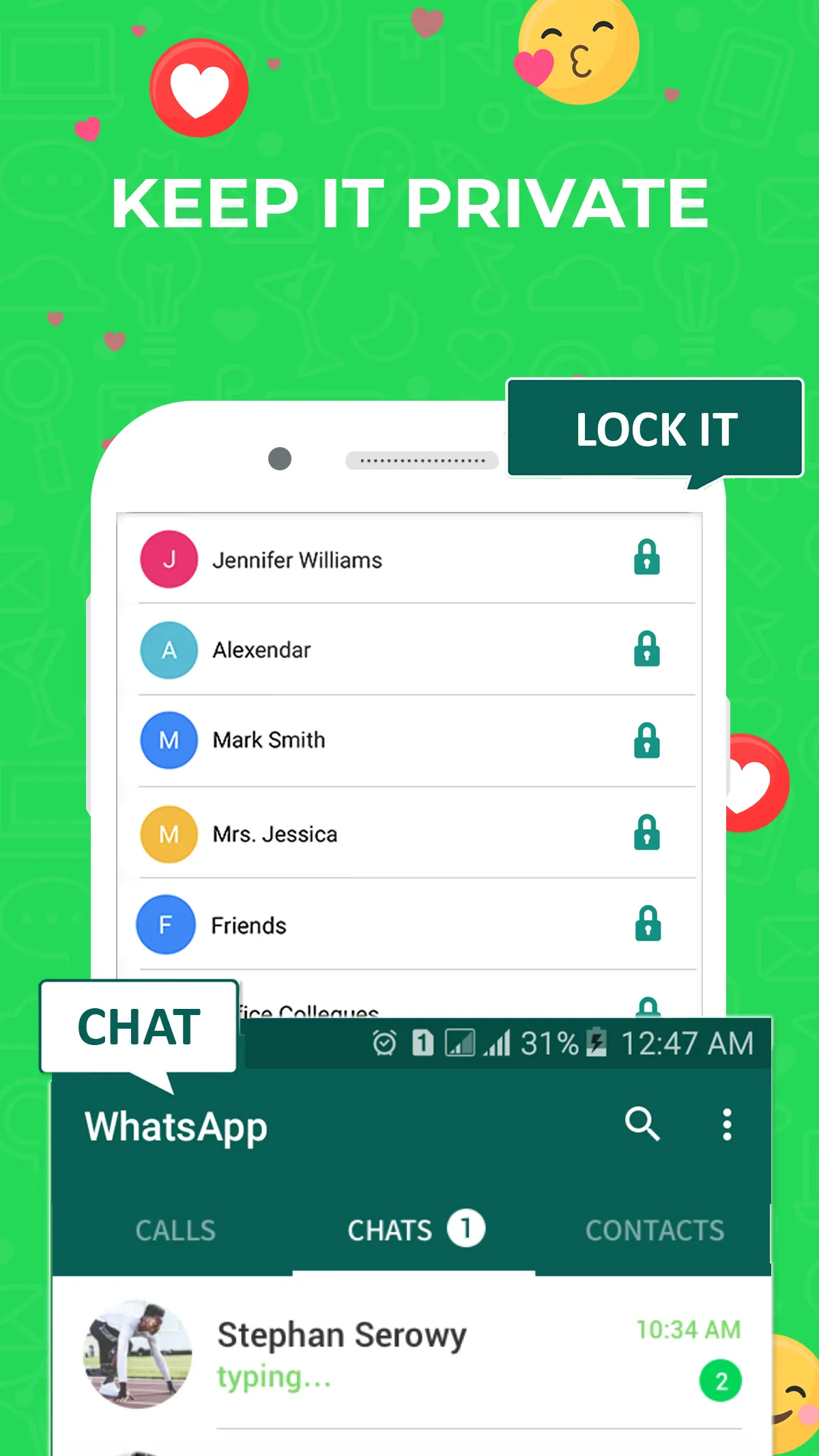 Chat Locker for WhatsApp | Indus Appstore | Screenshot