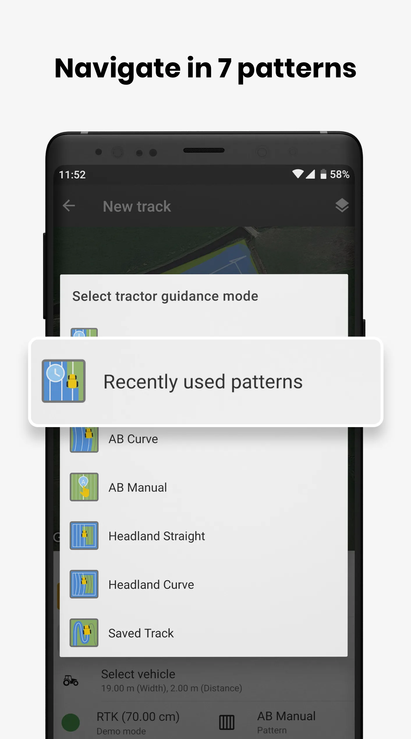 FieldBee tractor navigation | Indus Appstore | Screenshot