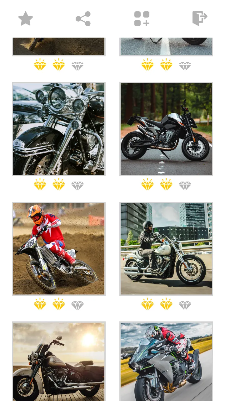 Jigsaw Motorcycle Puzzles | Indus Appstore | Screenshot