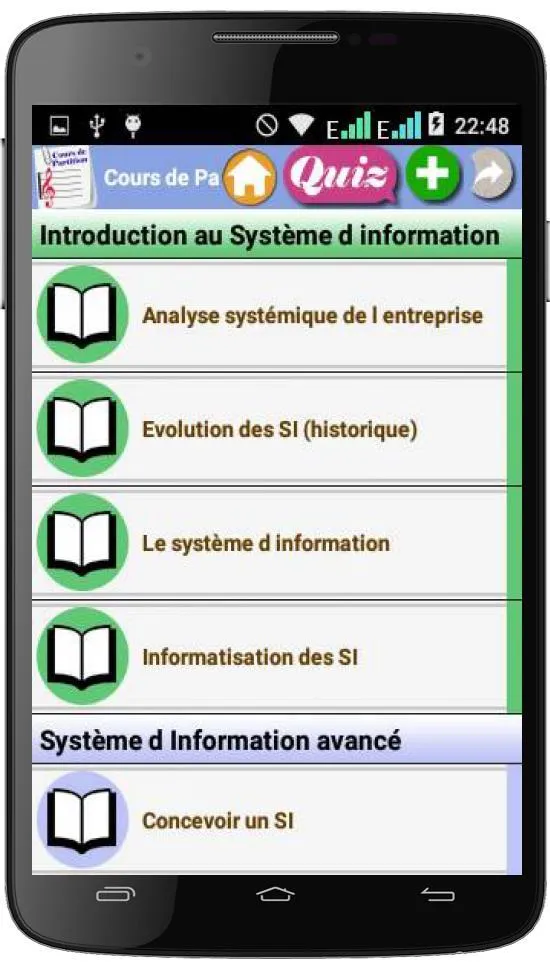 Cours de Partition | Indus Appstore | Screenshot