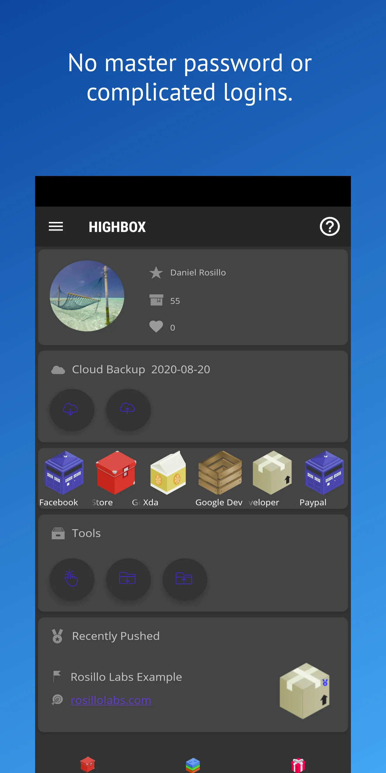 Highbox Magic Password Manager | Indus Appstore | Screenshot