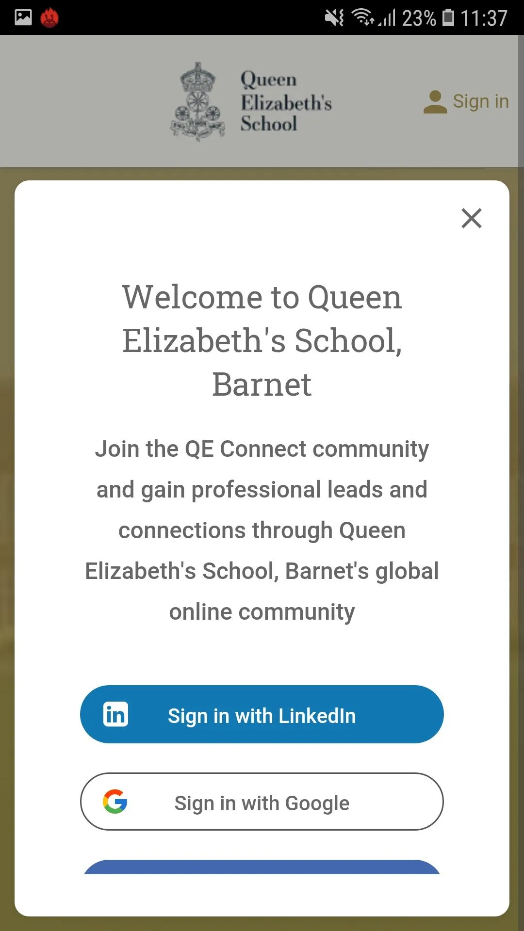 QE Connect | Indus Appstore | Screenshot