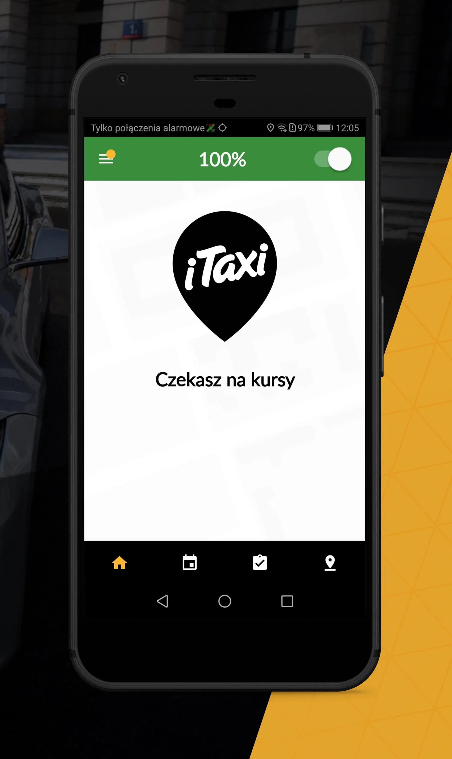 iTaxi Kierowca K3 | Indus Appstore | Screenshot