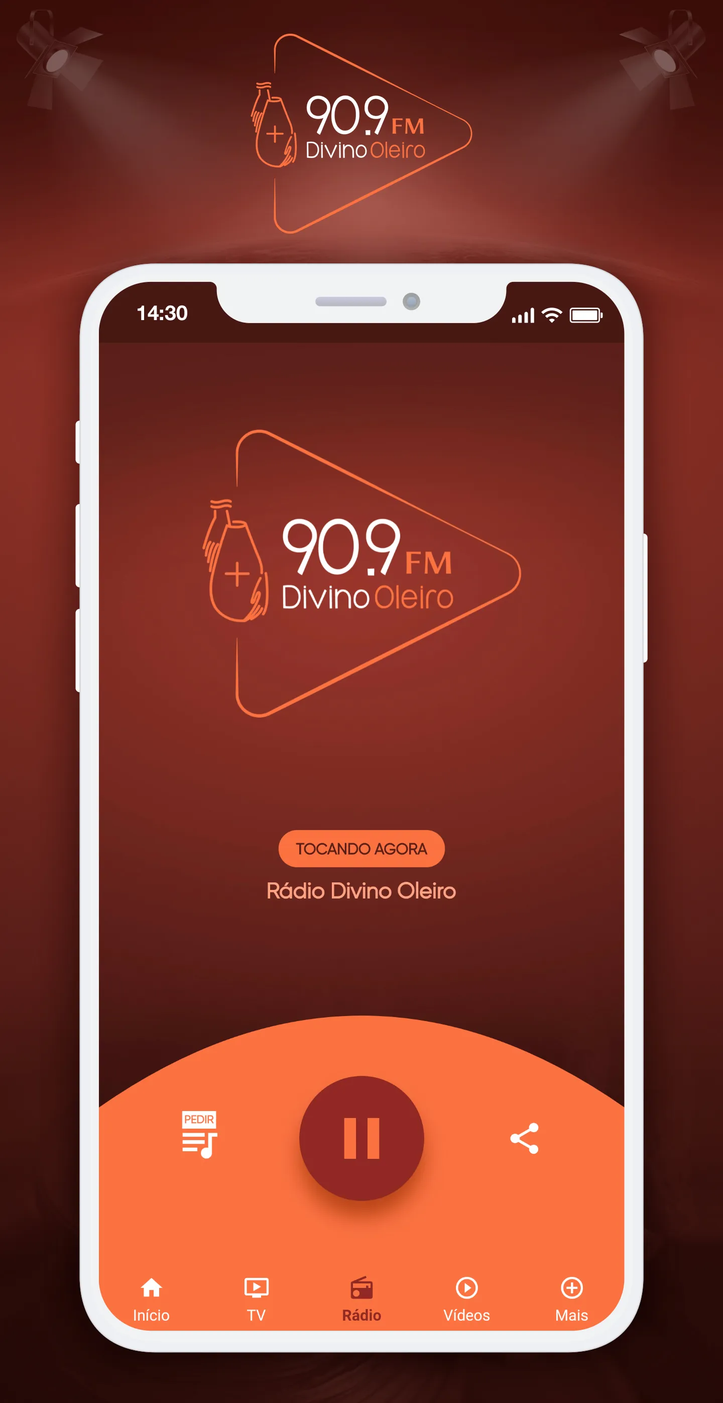 Rádio Divino Oleiro 90.9 FM | Indus Appstore | Screenshot