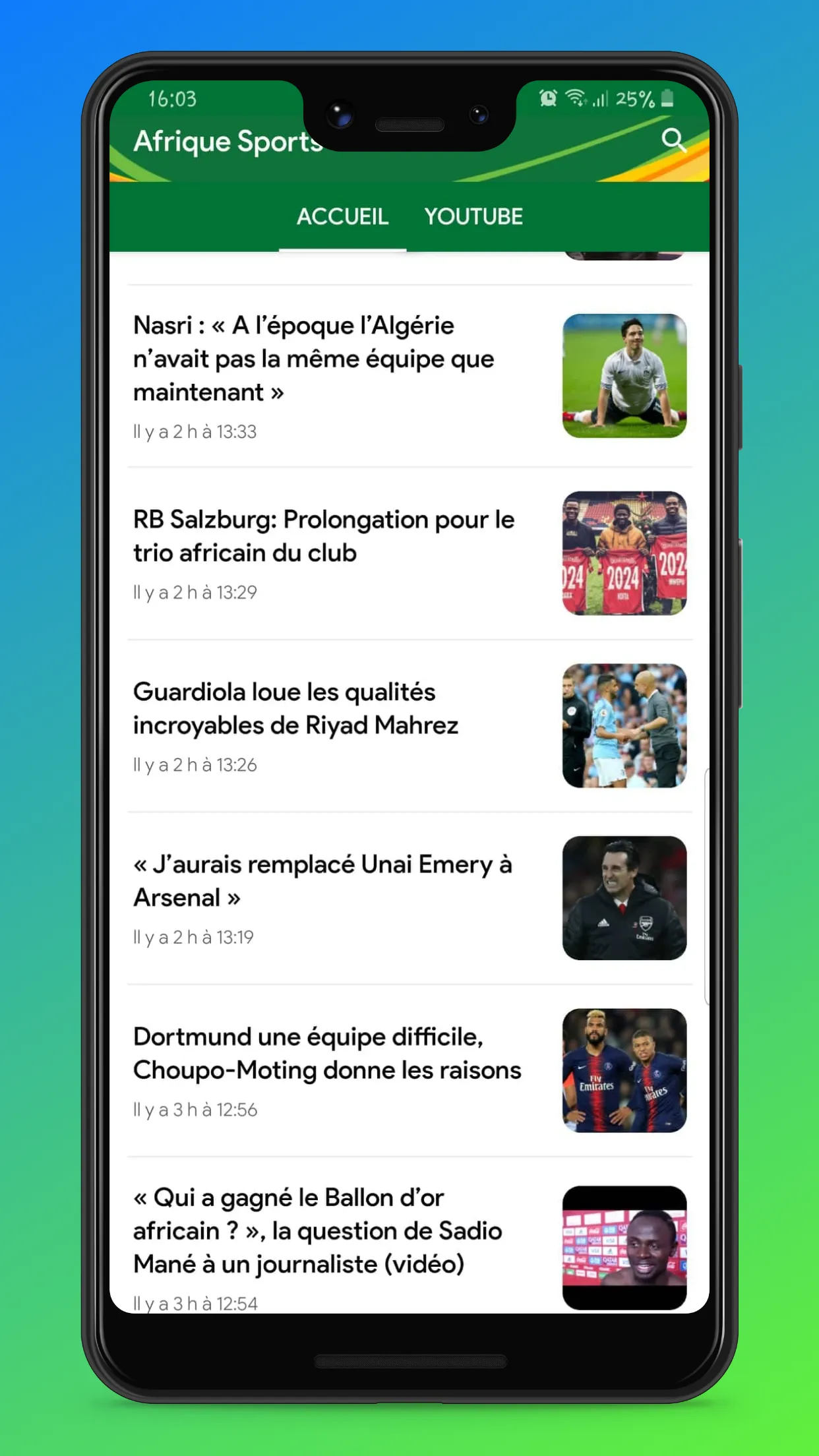 Africa Sports | Indus Appstore | Screenshot