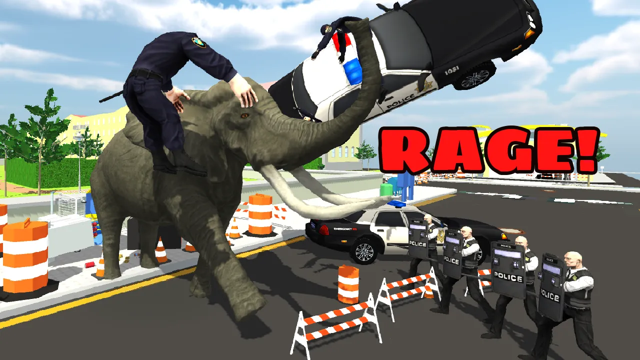 Angry Elephant City Rampage | Indus Appstore | Screenshot