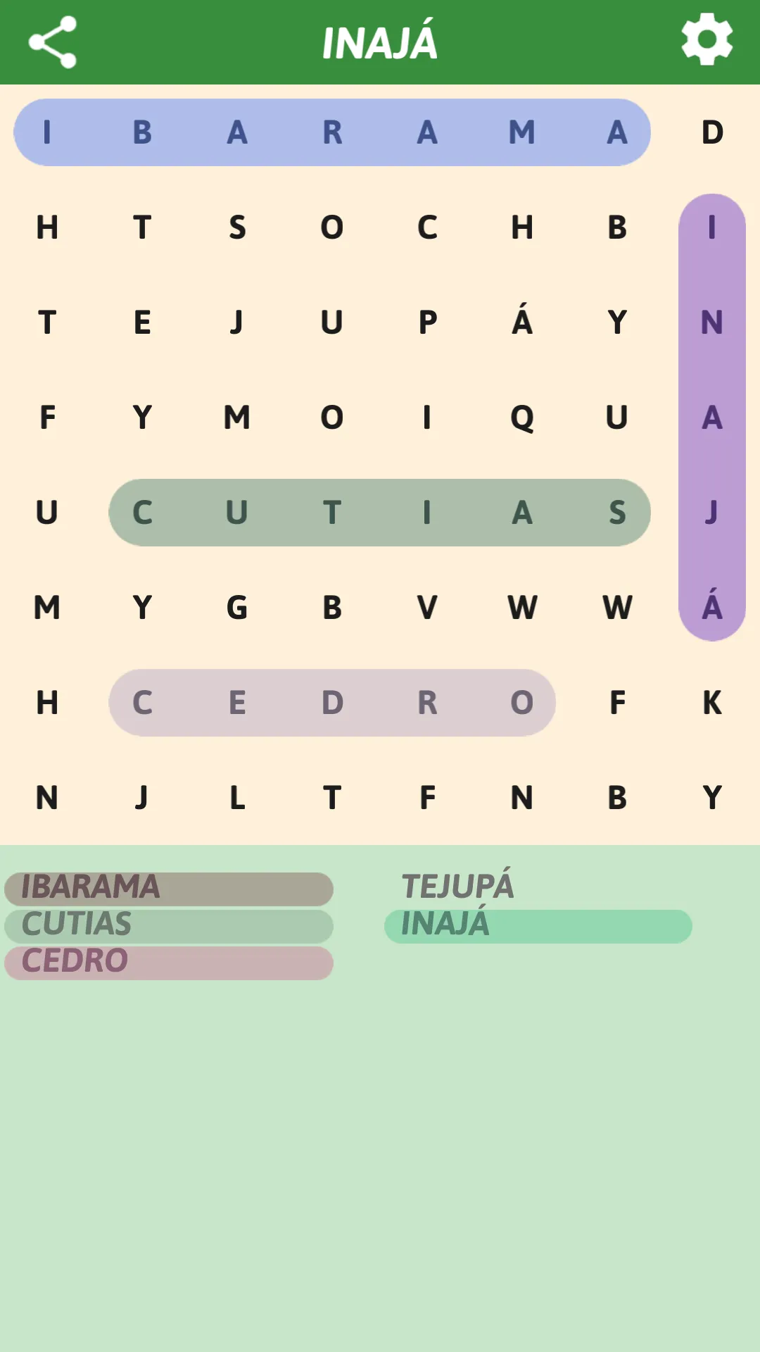 Brazilian cities Word Search | Indus Appstore | Screenshot