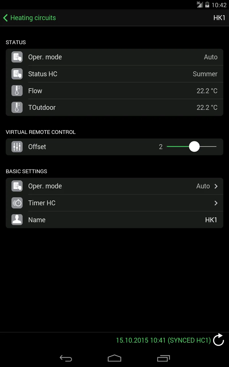 RESOL VBus®Touch HC | Indus Appstore | Screenshot