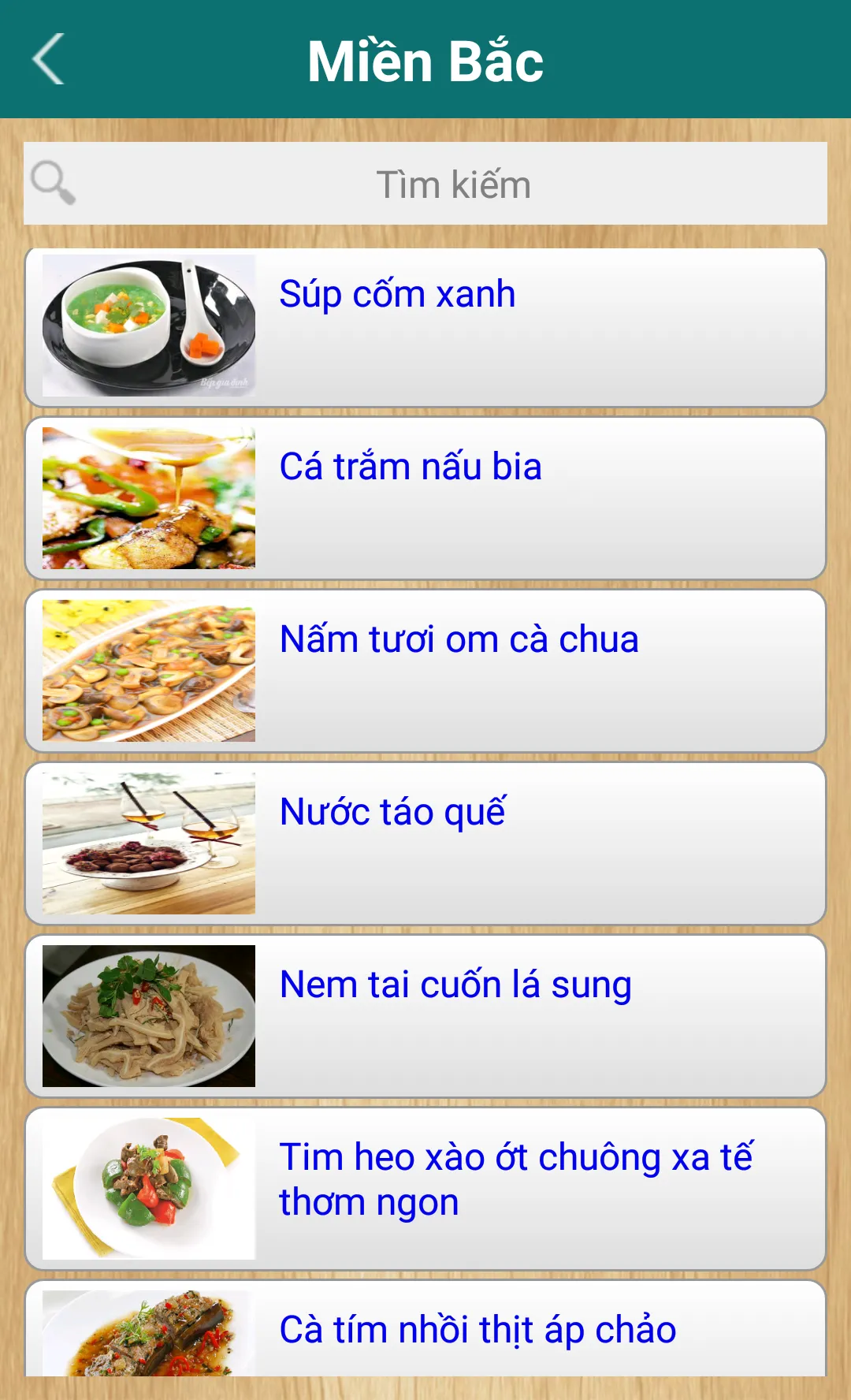 Món Ngon 3 Miền - Nau an ngon | Indus Appstore | Screenshot