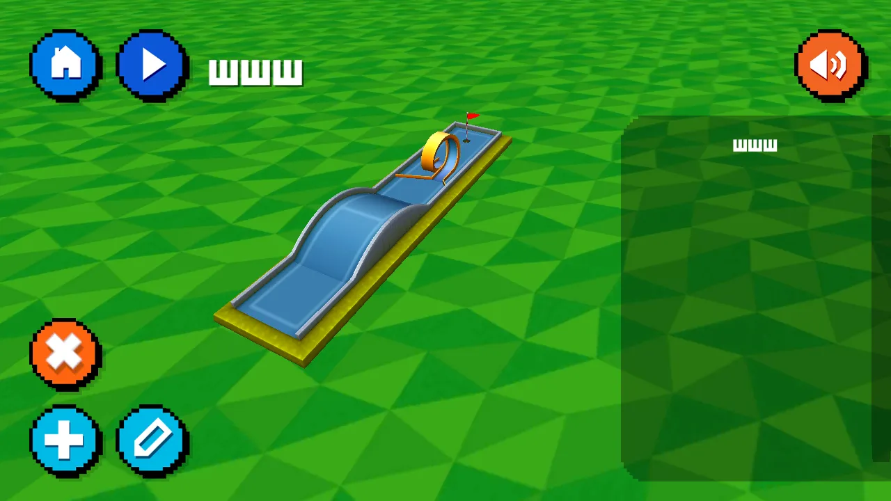 Minigolf Retro Style | Indus Appstore | Screenshot