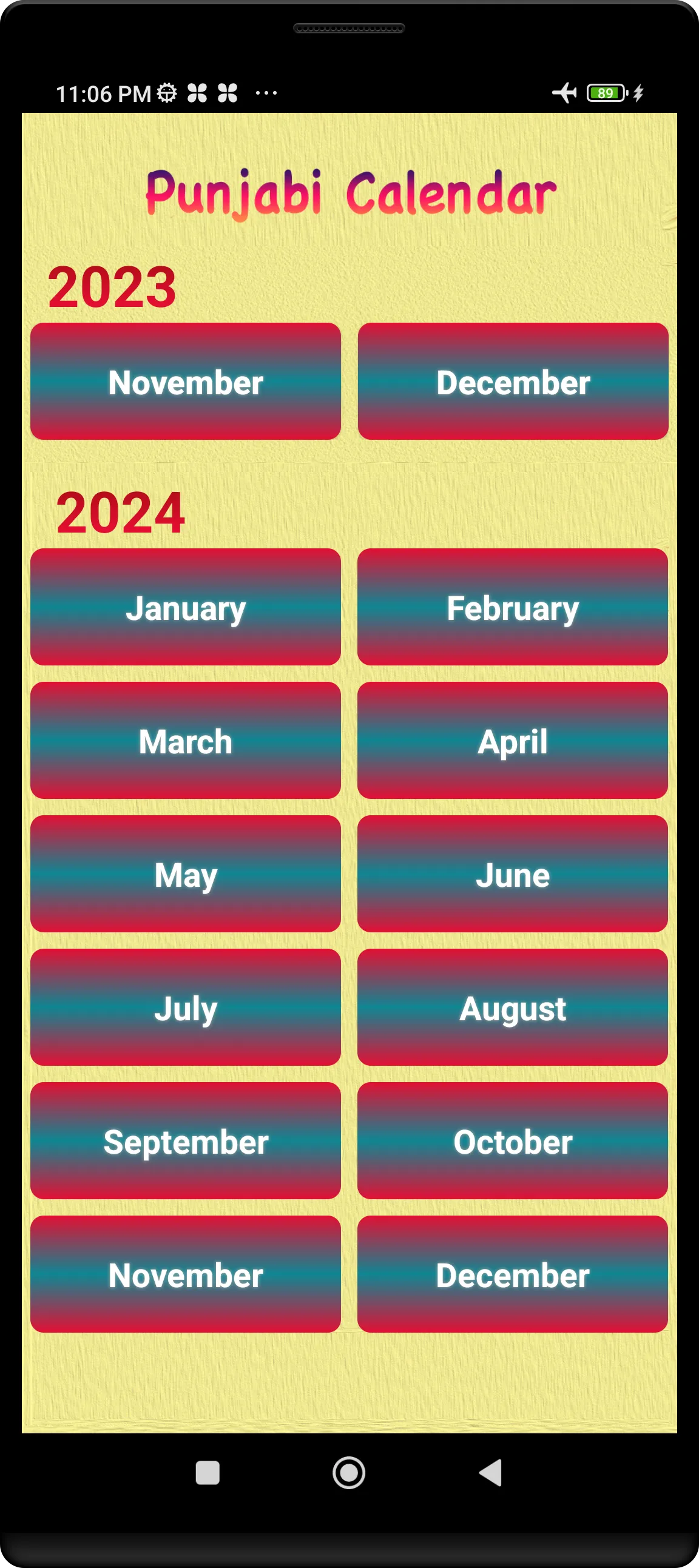 Punjabi Calendar 2024 | Indus Appstore | Screenshot