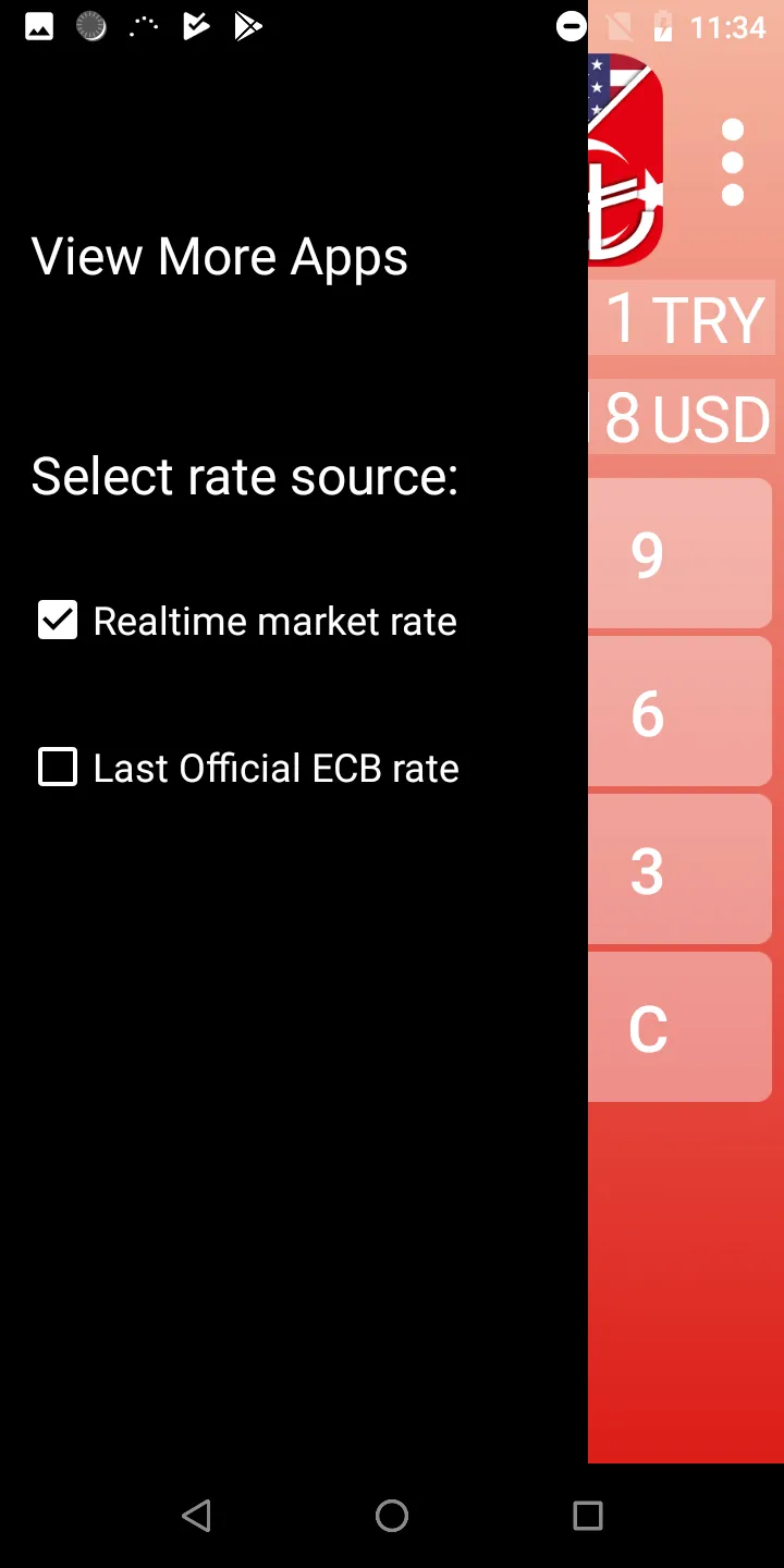 Turkish Lira Dollar Converter | Indus Appstore | Screenshot