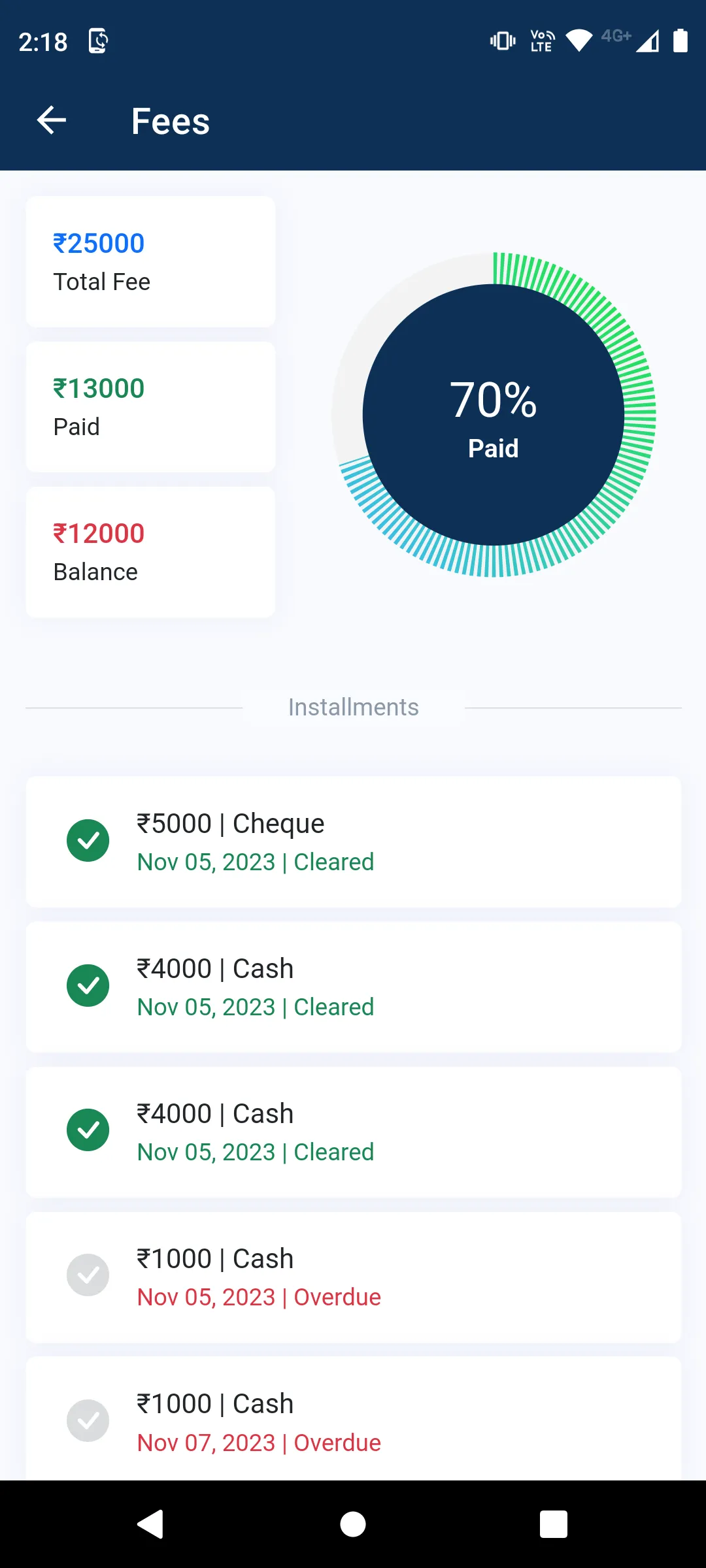 NUCLEUS eCONNECT | Indus Appstore | Screenshot