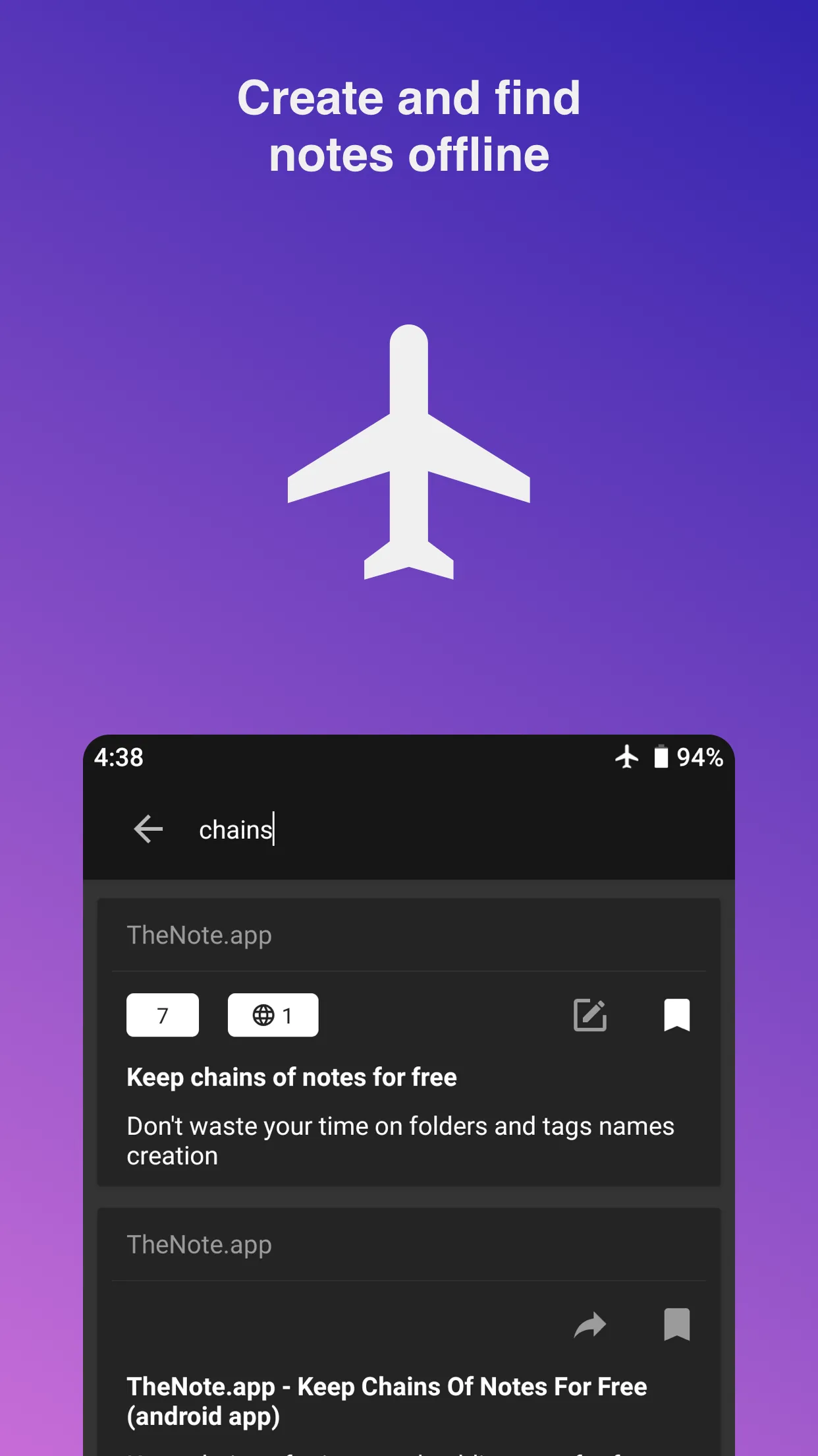 TheNote.app - Chains Of Notes | Indus Appstore | Screenshot