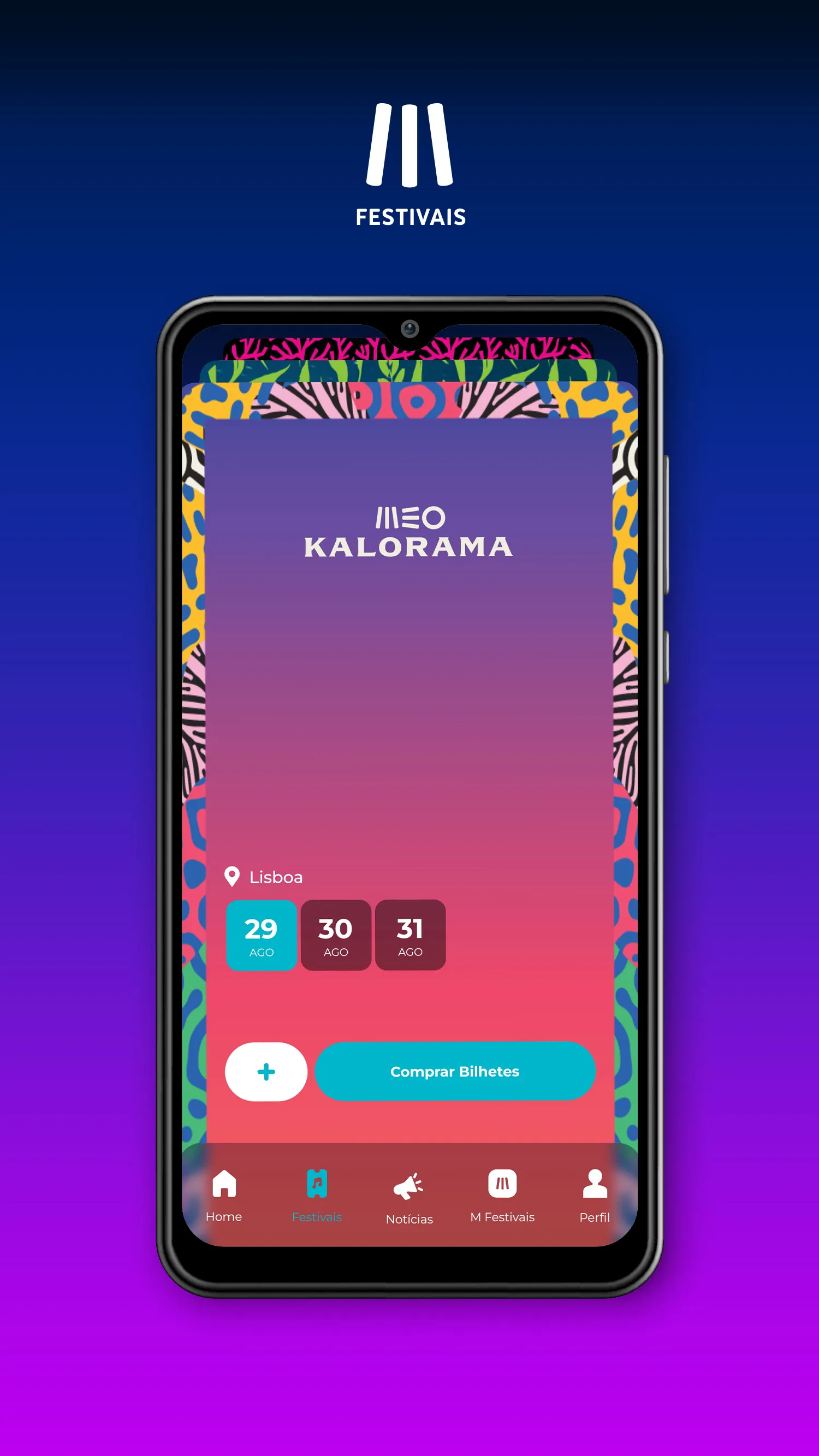 MEO Festivais | Indus Appstore | Screenshot