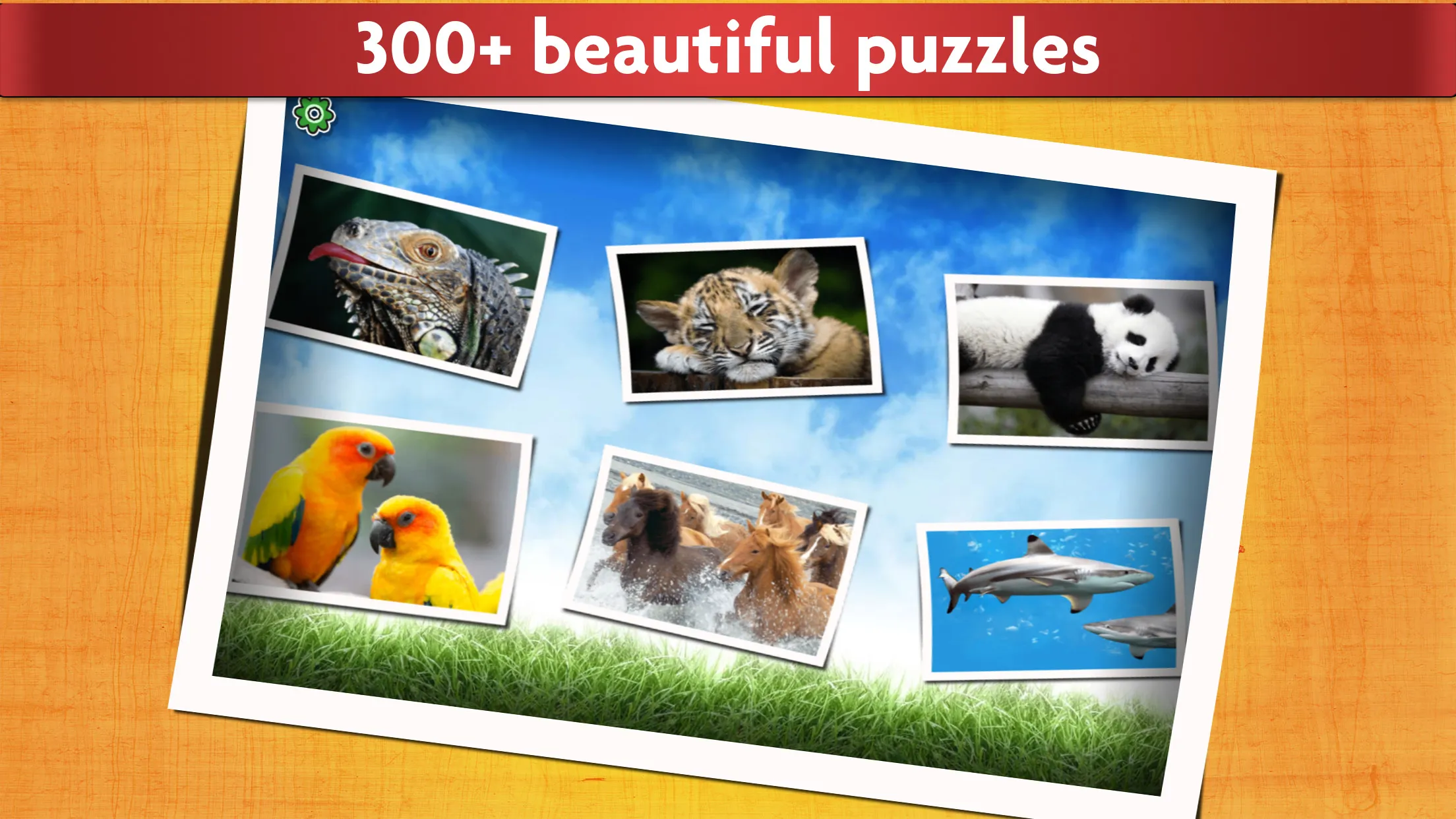 Animal Jigsaw Puzzle Game Kids | Indus Appstore | Screenshot