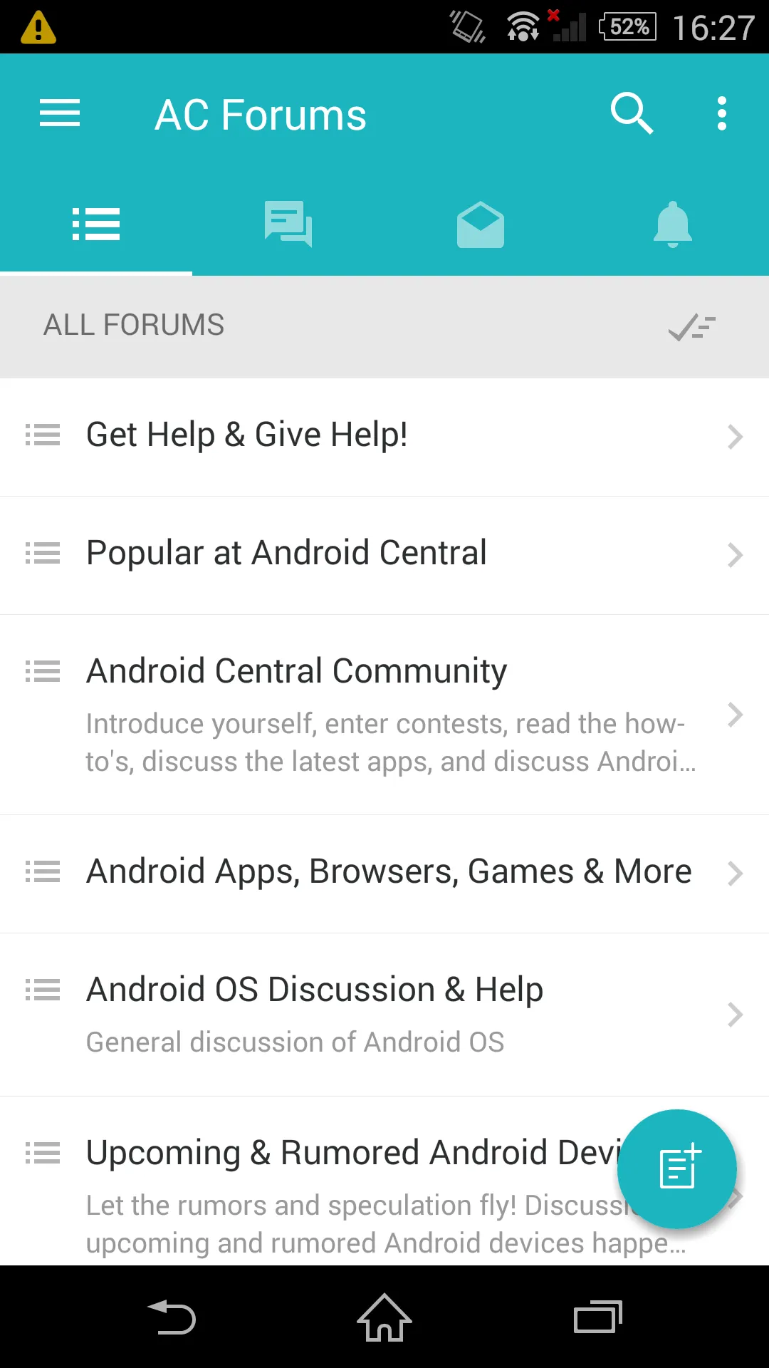 AC Forums App for Android™ | Indus Appstore | Screenshot