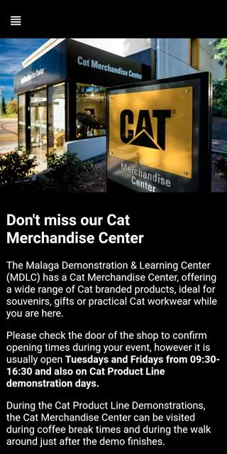 Caterpillar® Visitor | Indus Appstore | Screenshot