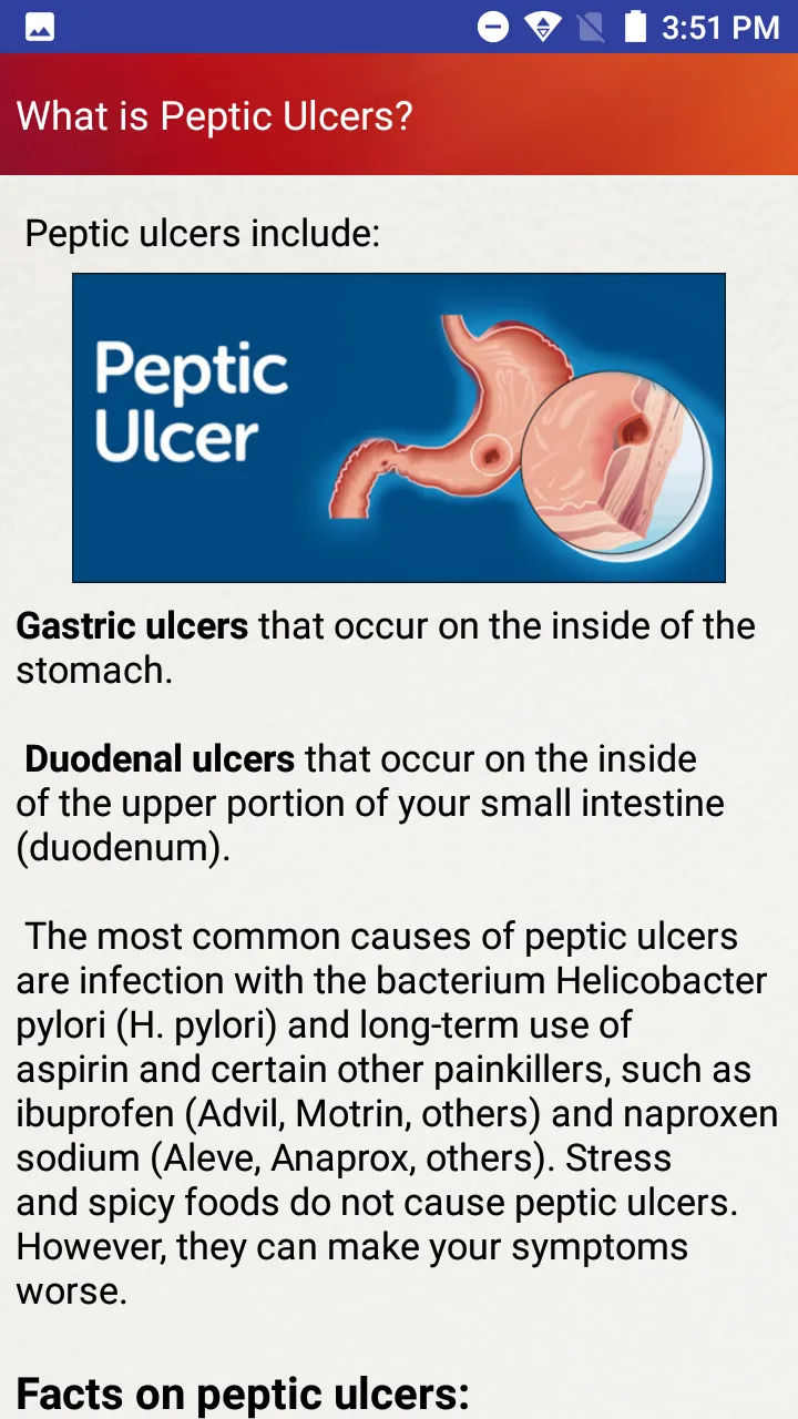 Peptic Ulcers Help & Diet Tips | Indus Appstore | Screenshot