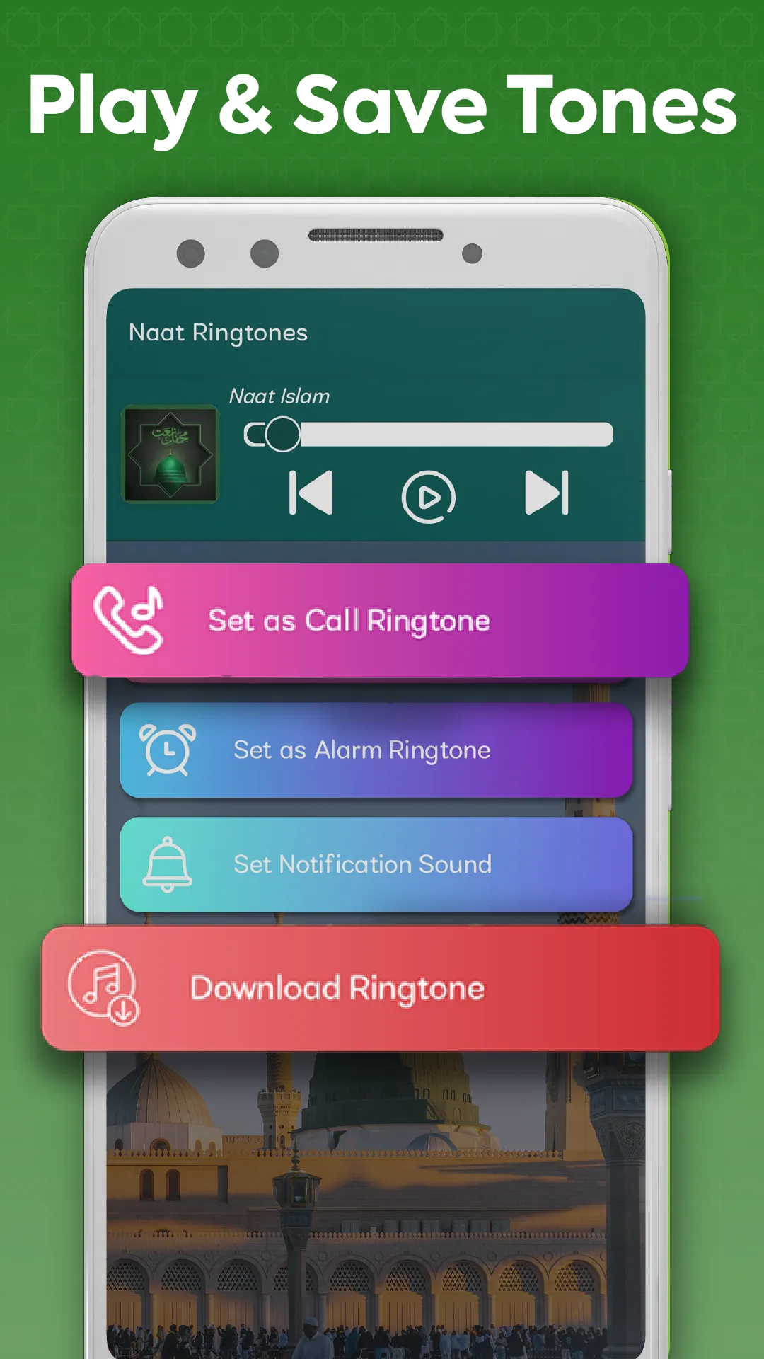 Naat Ringtones: Islamic Tunes | Indus Appstore | Screenshot