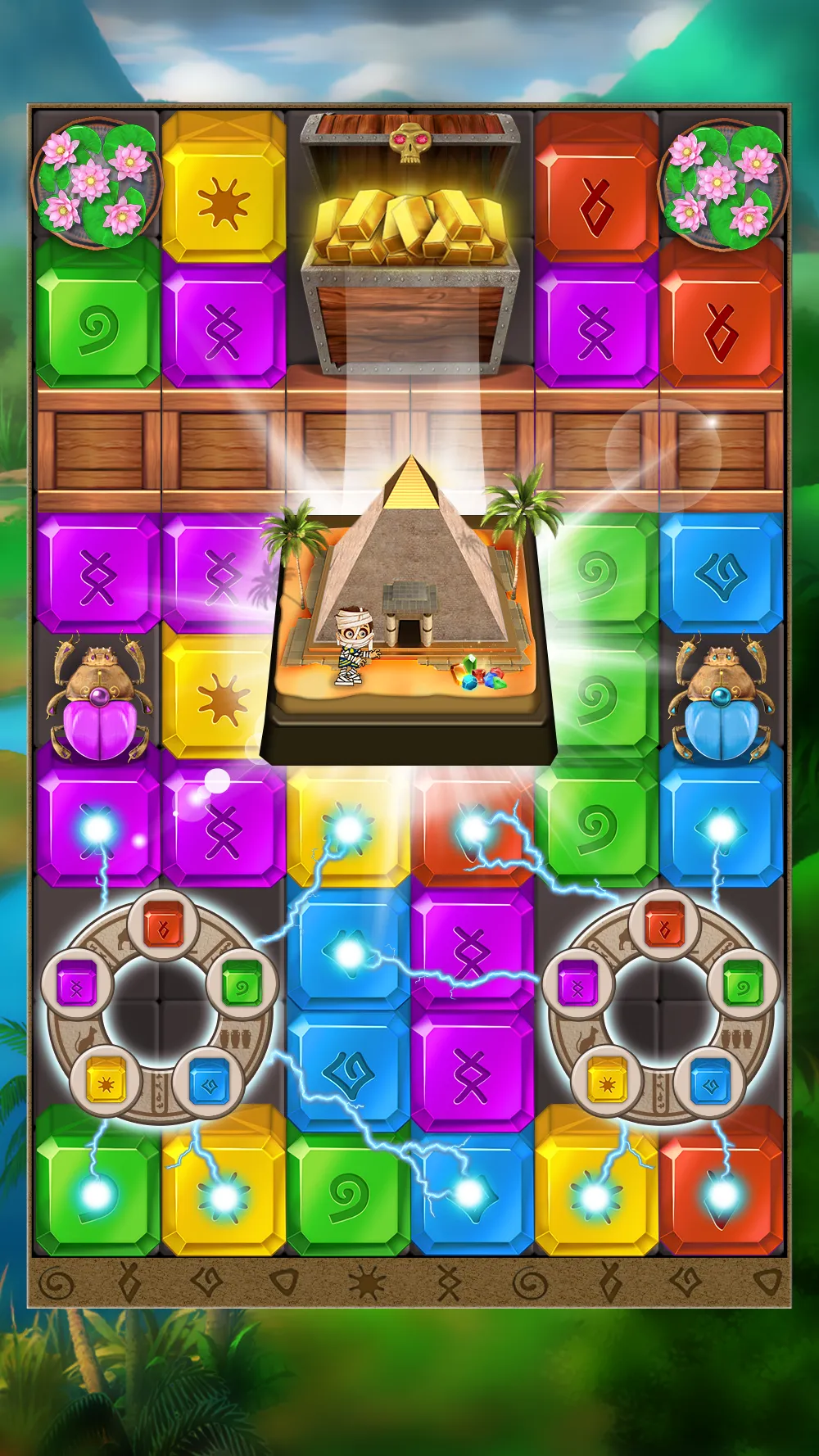 Jewel Block Ancient Temple | Indus Appstore | Screenshot