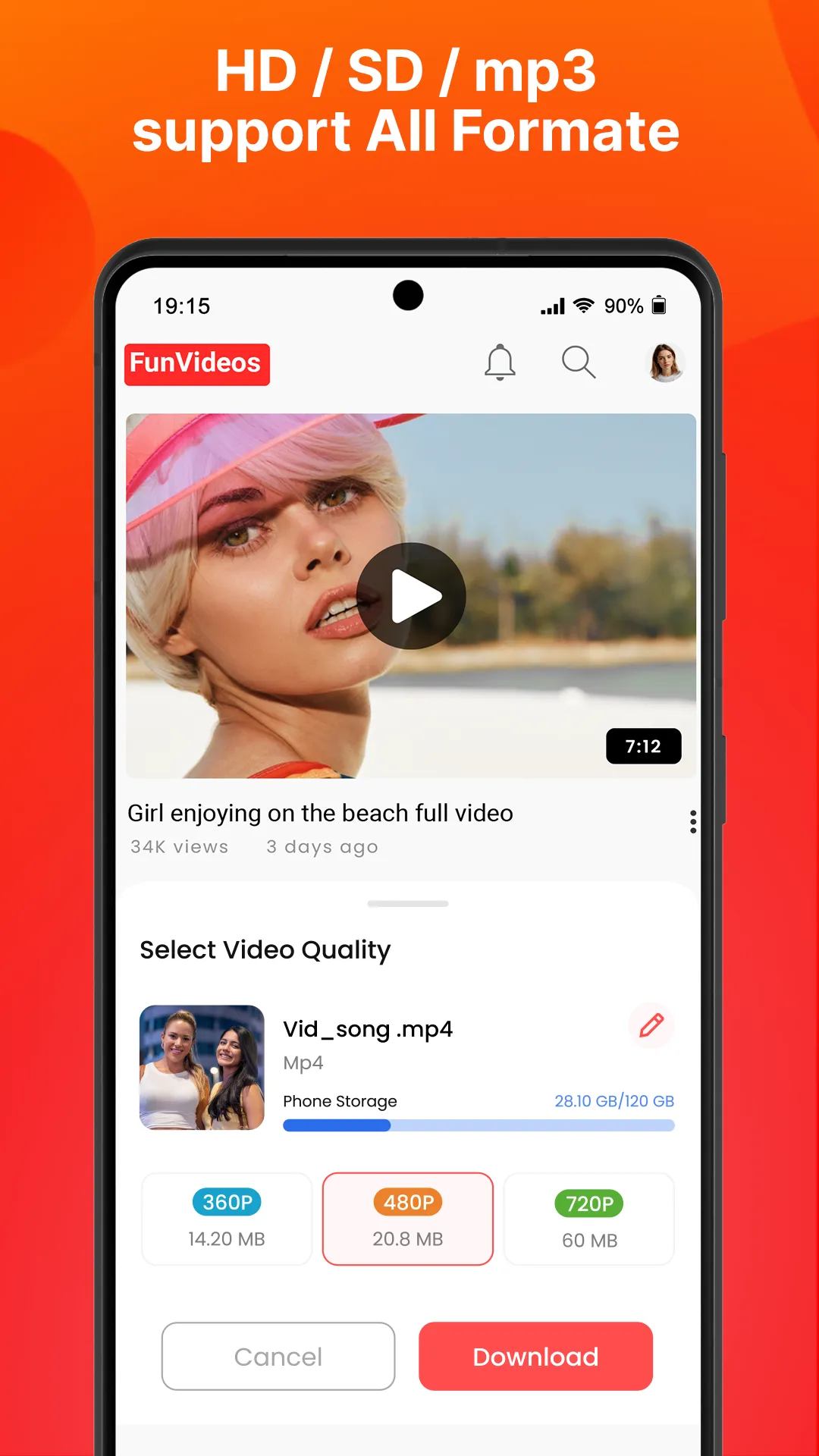 All Video Downloader & Player | Indus Appstore | Screenshot