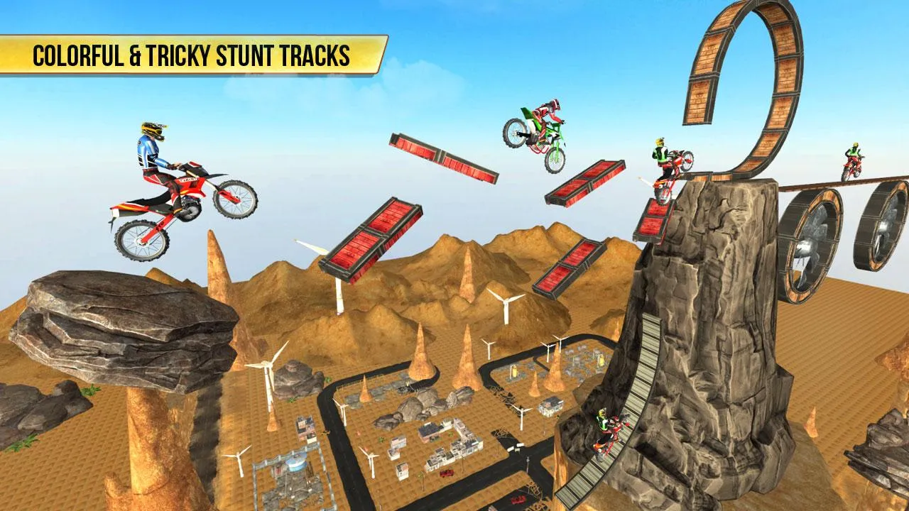 Bike Stunts Mania | Indus Appstore | Screenshot