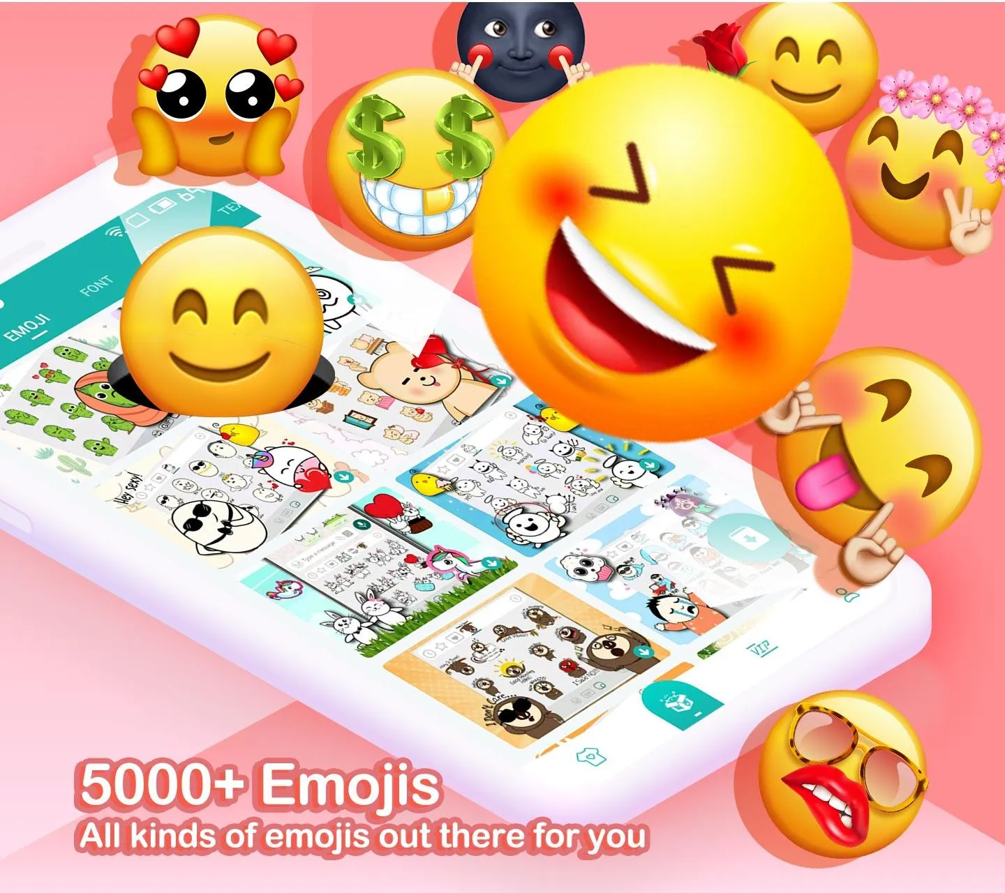 Kika Keyboard-AI Emojis、Themes | Indus Appstore | Screenshot