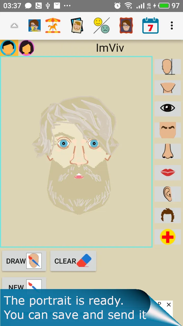 ImViv mime avatar maker | Indus Appstore | Screenshot