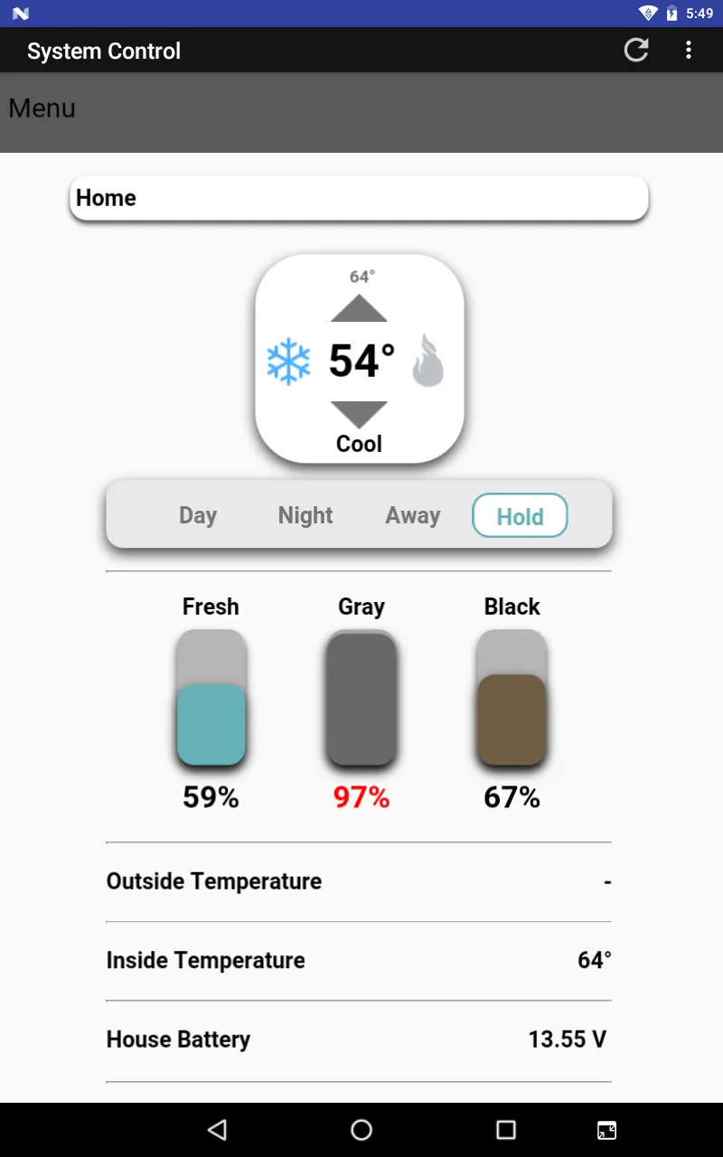 System Control | Indus Appstore | Screenshot