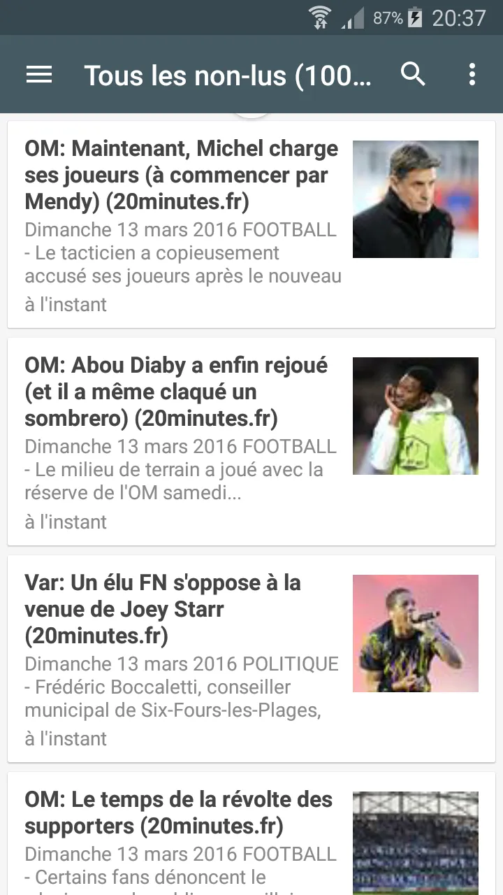 Marseille News | Indus Appstore | Screenshot