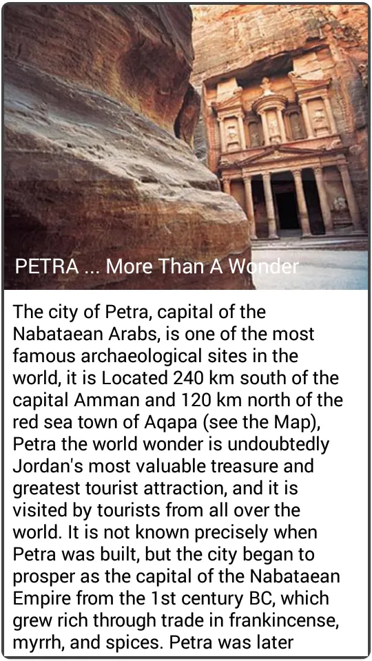 Visit Petra | Indus Appstore | Screenshot