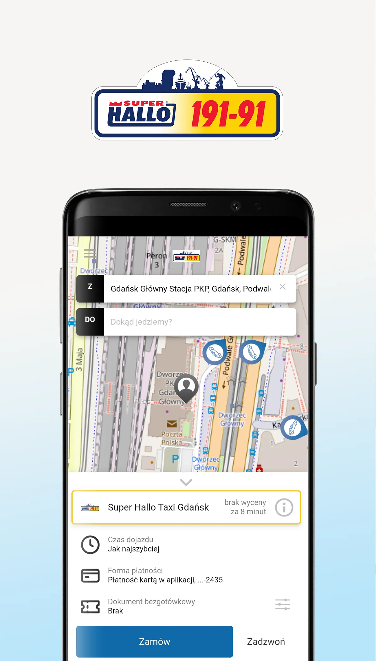 Super Hallo Taxi Gdańsk | Indus Appstore | Screenshot
