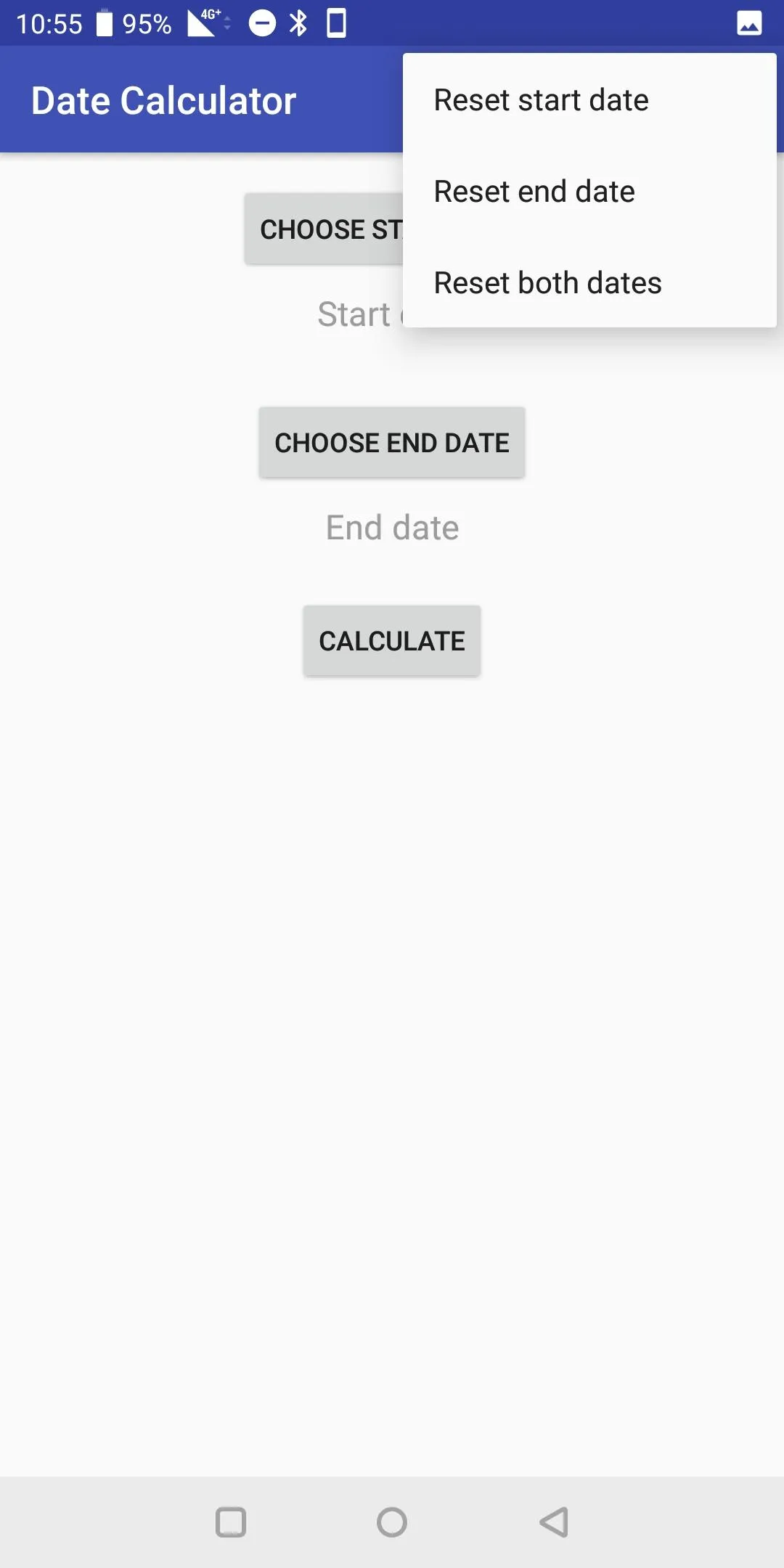 Date Calculator | Indus Appstore | Screenshot