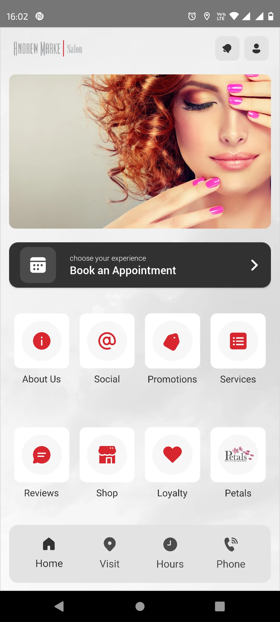 Andrew Marke Salon | Indus Appstore | Screenshot