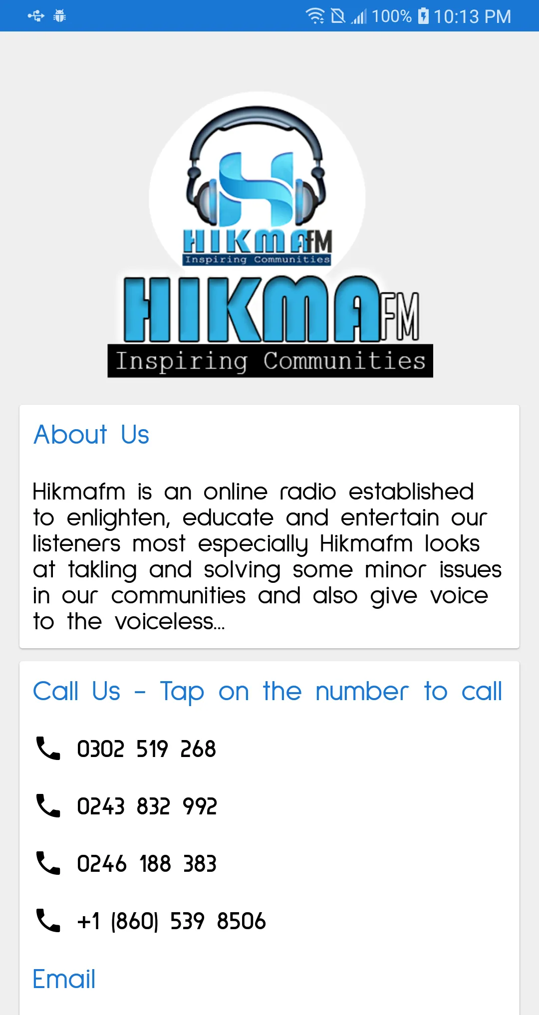 Hikma FM Online | Indus Appstore | Screenshot