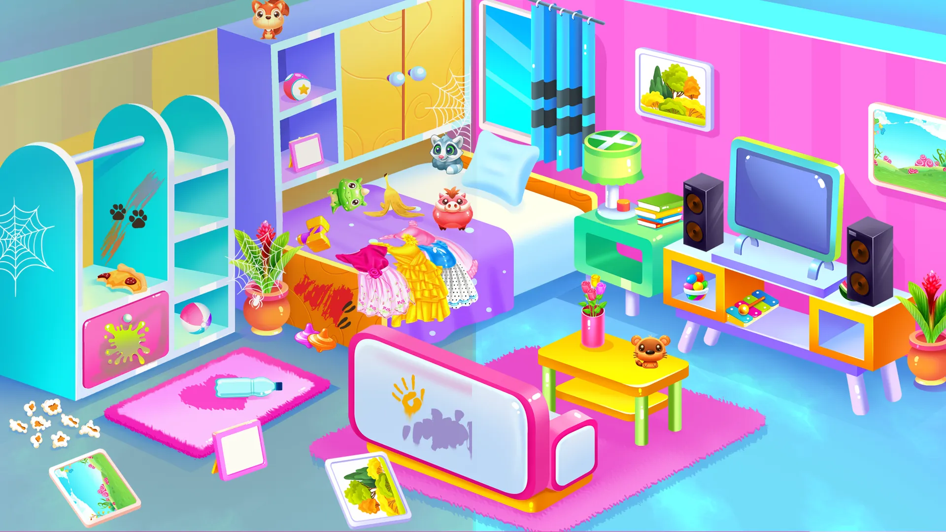 Princess Doll House Cleaning | Indus Appstore | Screenshot