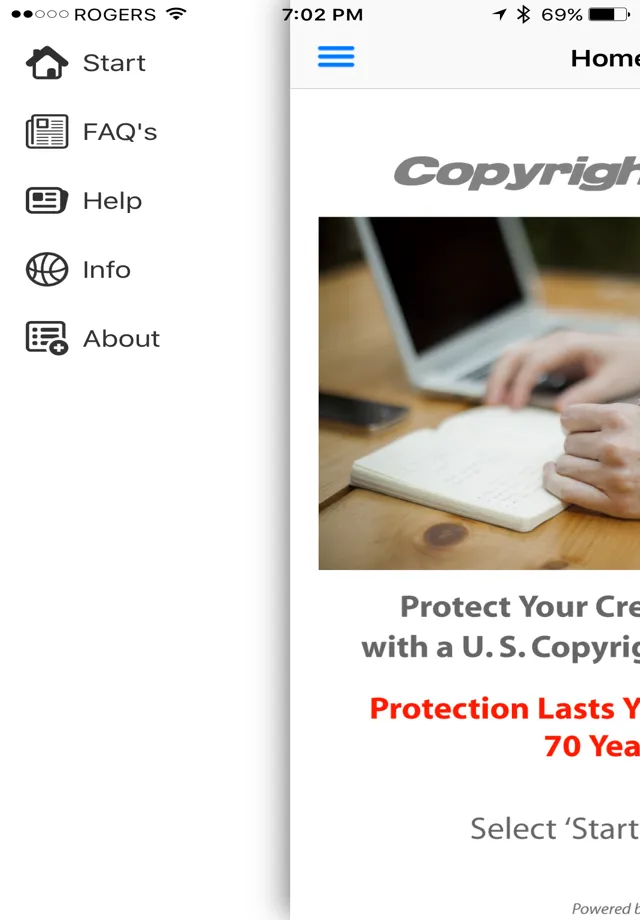 CopyrightsNow | Indus Appstore | Screenshot