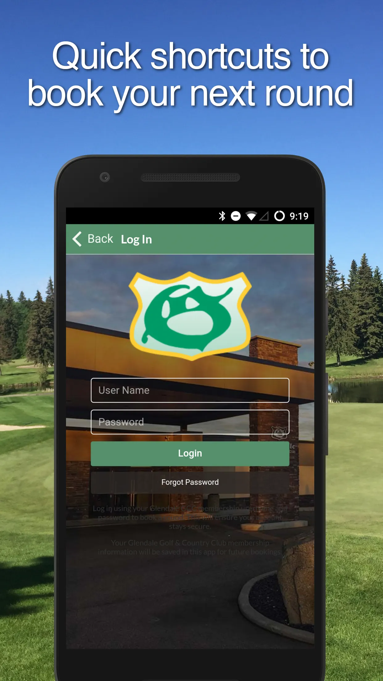 Glendale Golf & Country Club | Indus Appstore | Screenshot