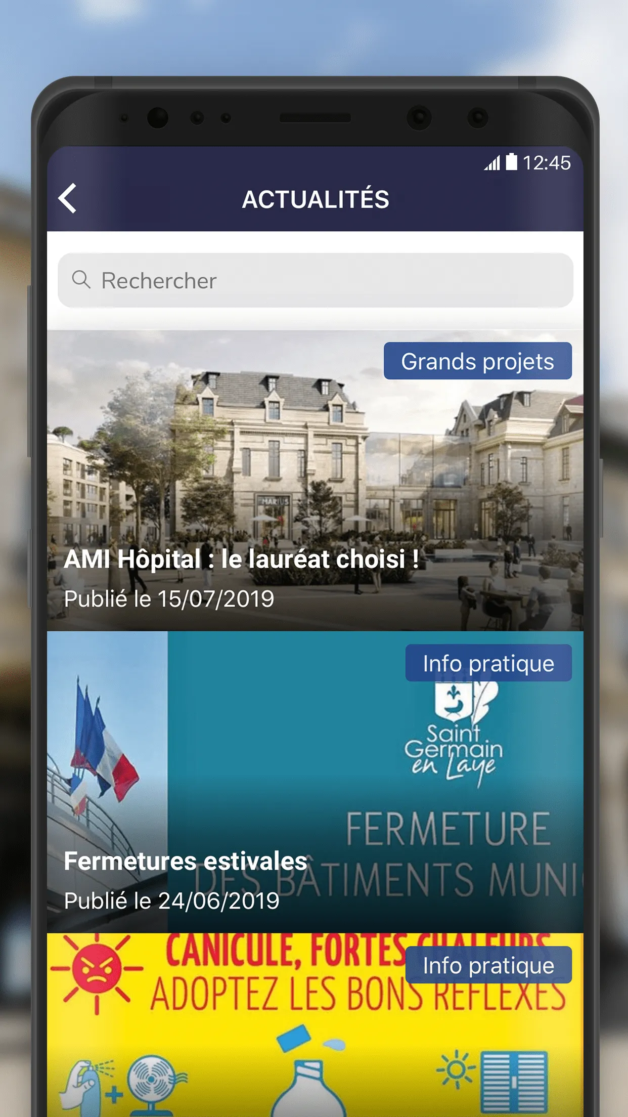 Mobile Saint-Germain-en-Laye | Indus Appstore | Screenshot